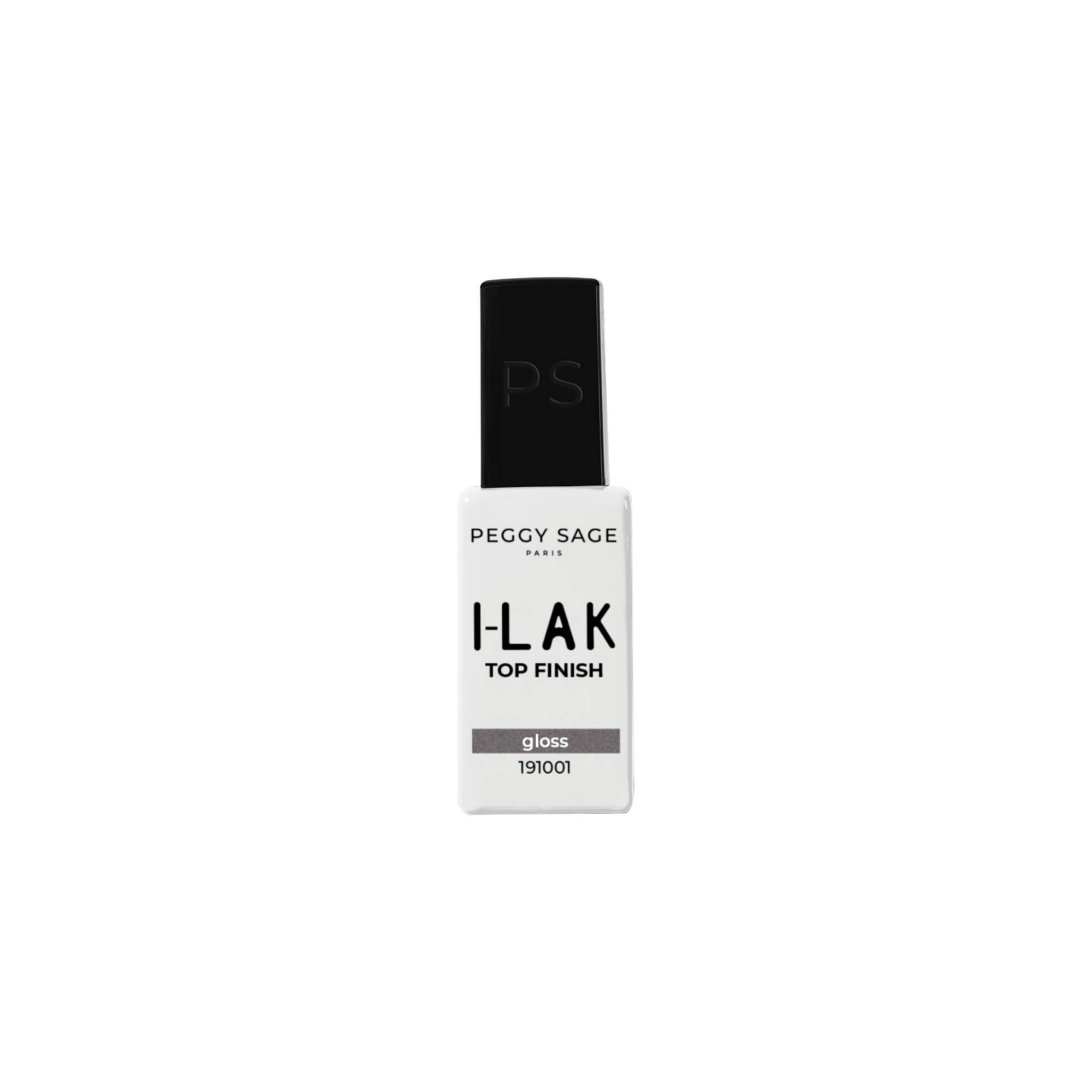 Top finish gloss I-LAK finition semi-permanente brillante de la marque Peggy Sage Contenance 11ml - 1