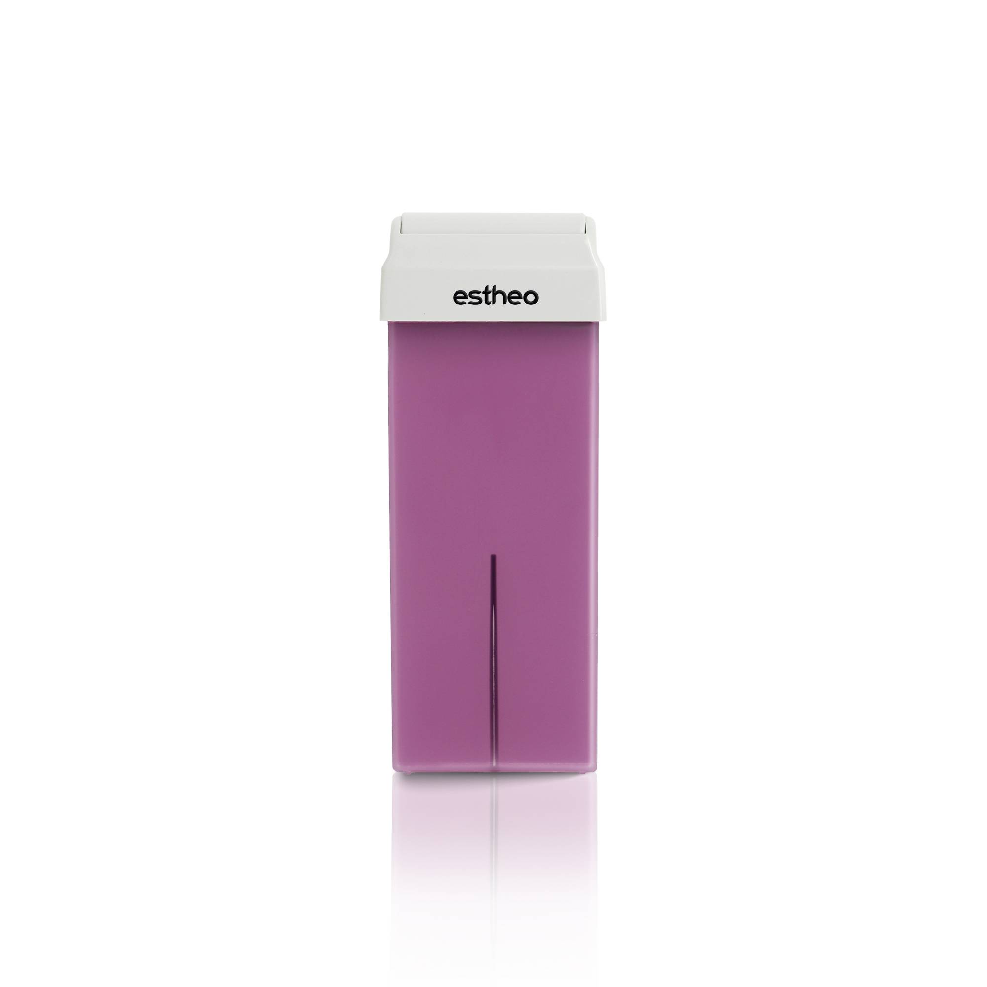 Cartouche de cire roll-on Lilas de la marque Estheo Contenance 100ml - 1