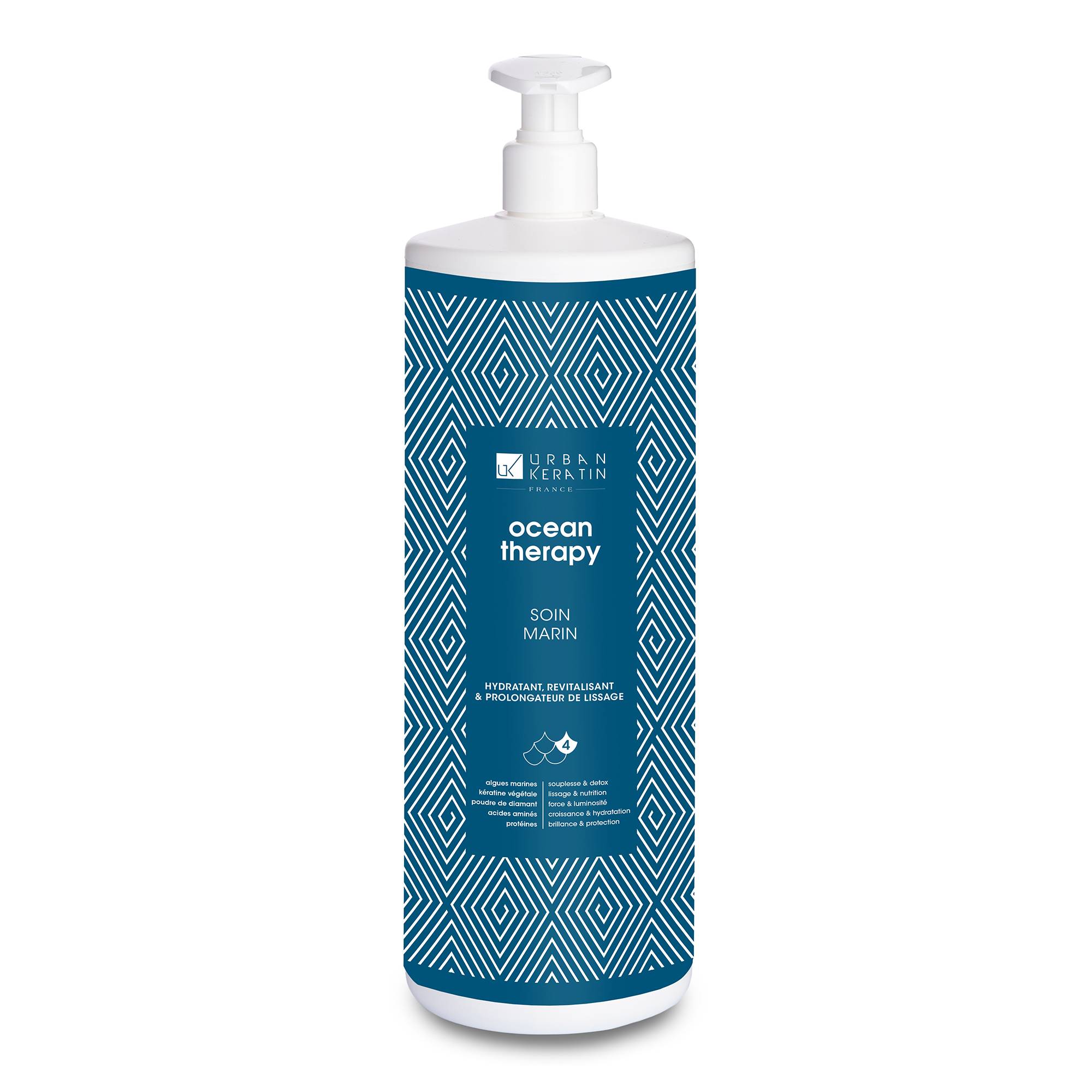 Soin marin aux algues Ocean Therapy - Étape 4 1000ml de la marque Urban Keratin Contenance 1000ml - 1
