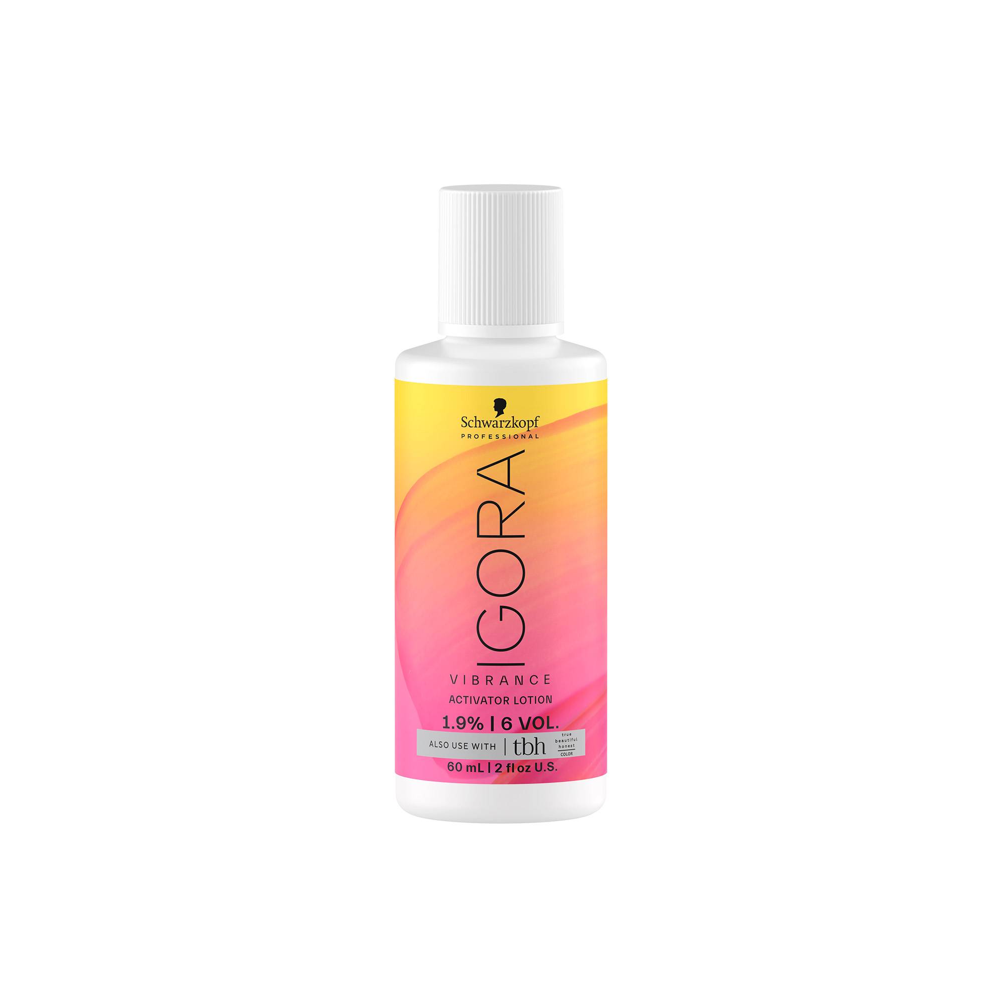 Mini lotion activatrice 1,9% Igora Vibrance – précision, application pinceau de la marque Schwarzkopf Professional Contenance 60ml - 1
