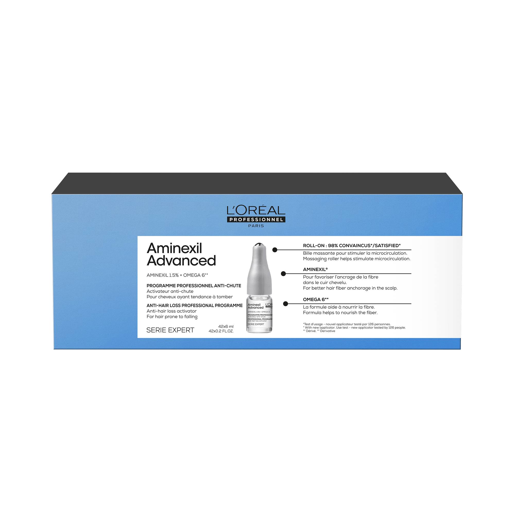 Activateur anti-chute Aminexil Advanced de la marque L'Oréal Professionnel Contenance 252ml - 1