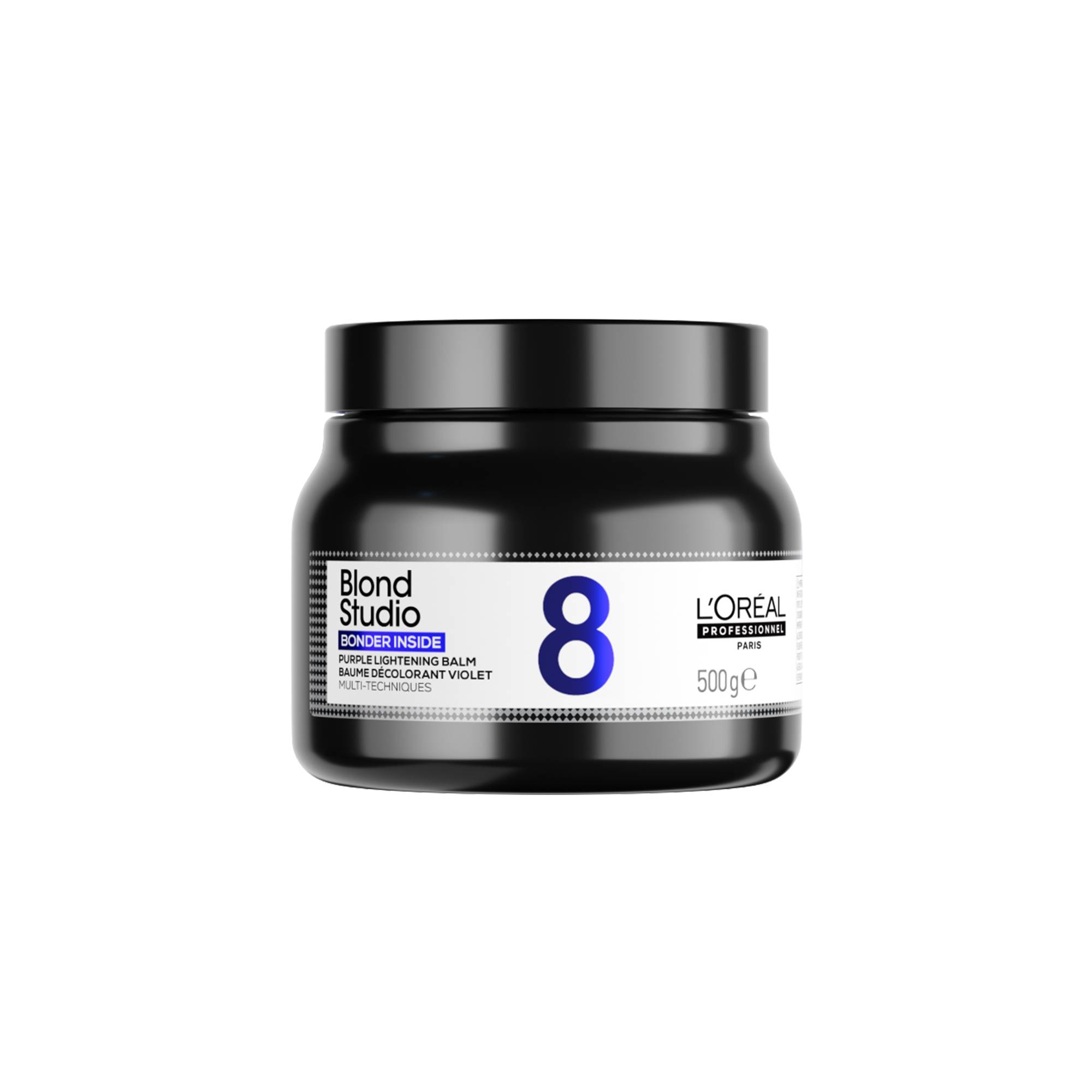 Baume décolorant violet 8 tons Blond Studio de la marque L'Oréal Professionnel Contenance 500g - 1