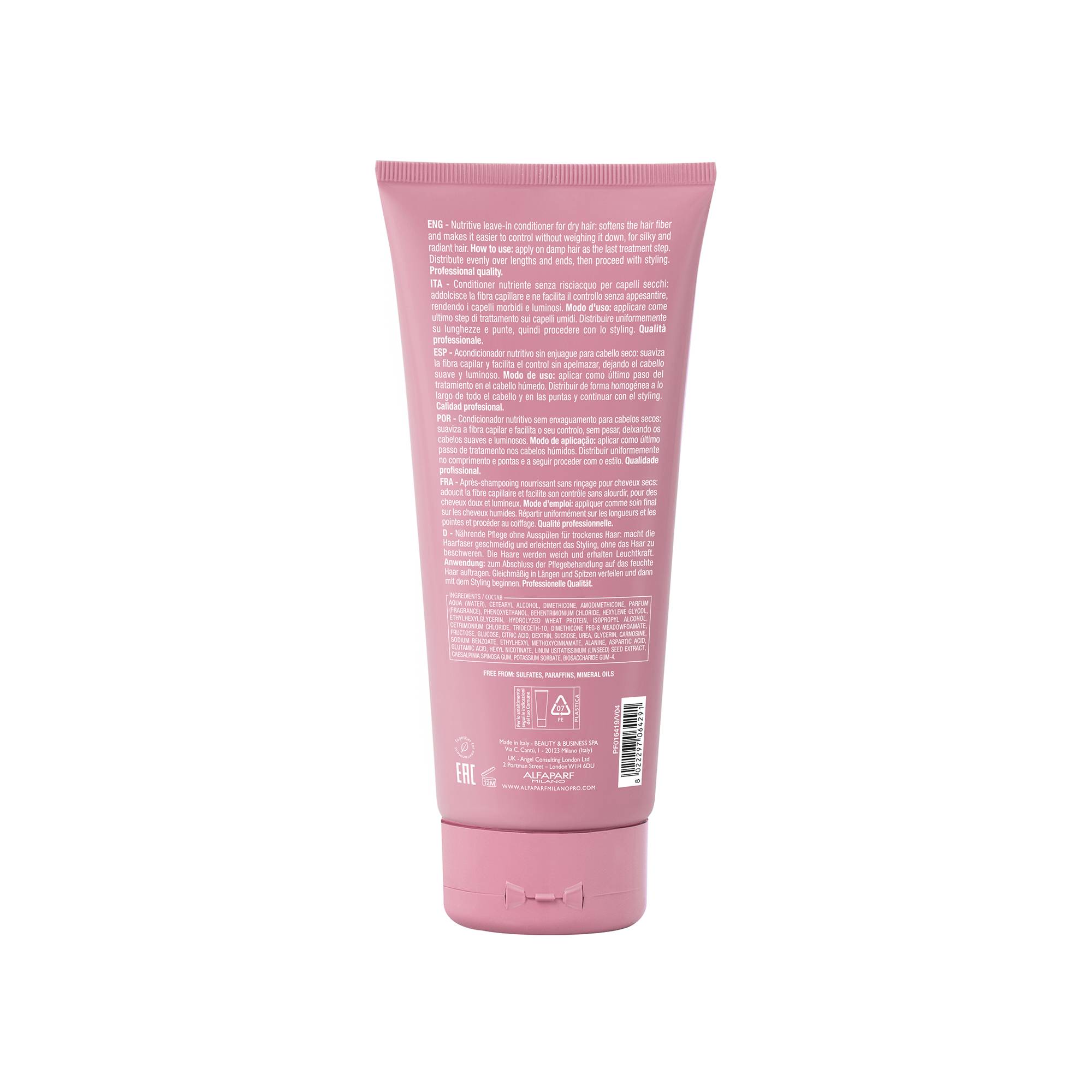 Après-shampooing nourrissant sans rinçage Moisture de la marque Alfaparf Milano Contenance 200ml - 2