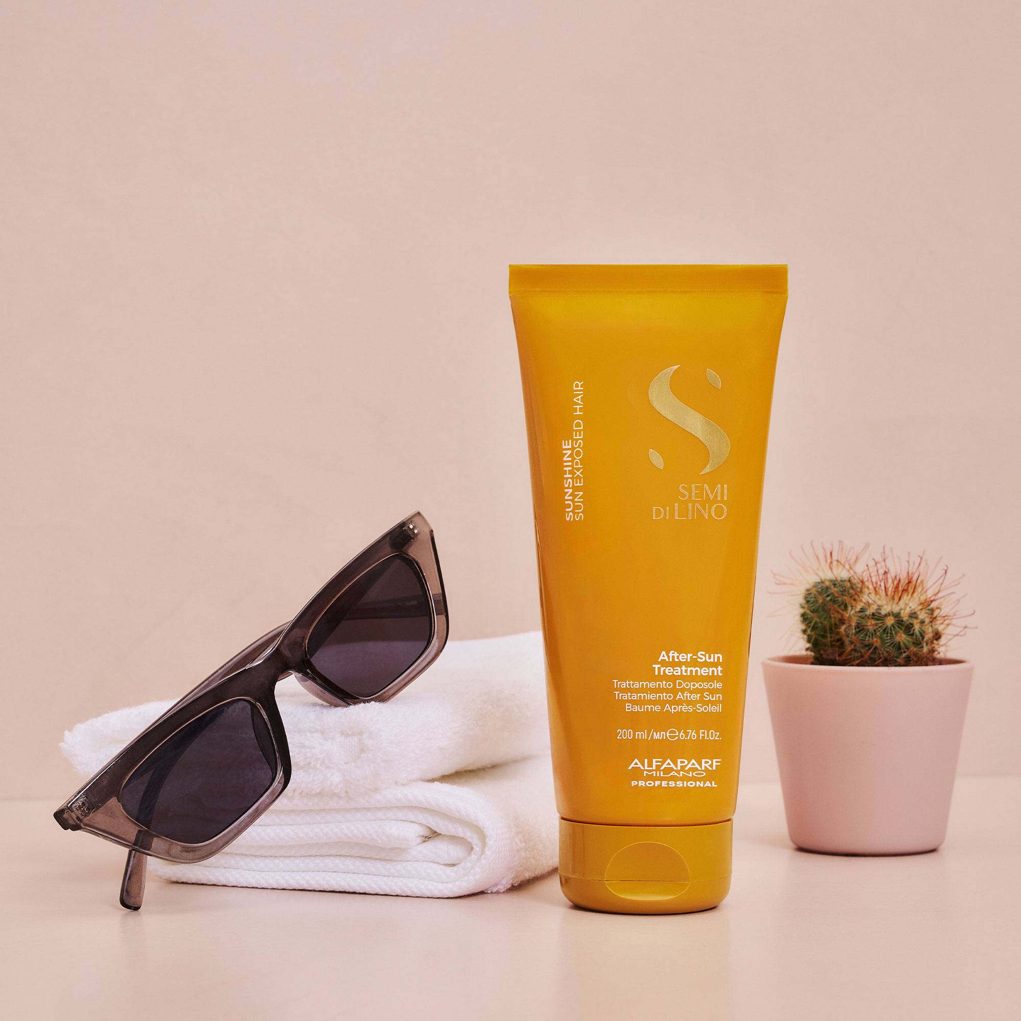 Baume après-soleil Semi Di lino Sunshine de la marque Alfaparf Milano Contenance 200ml - 5