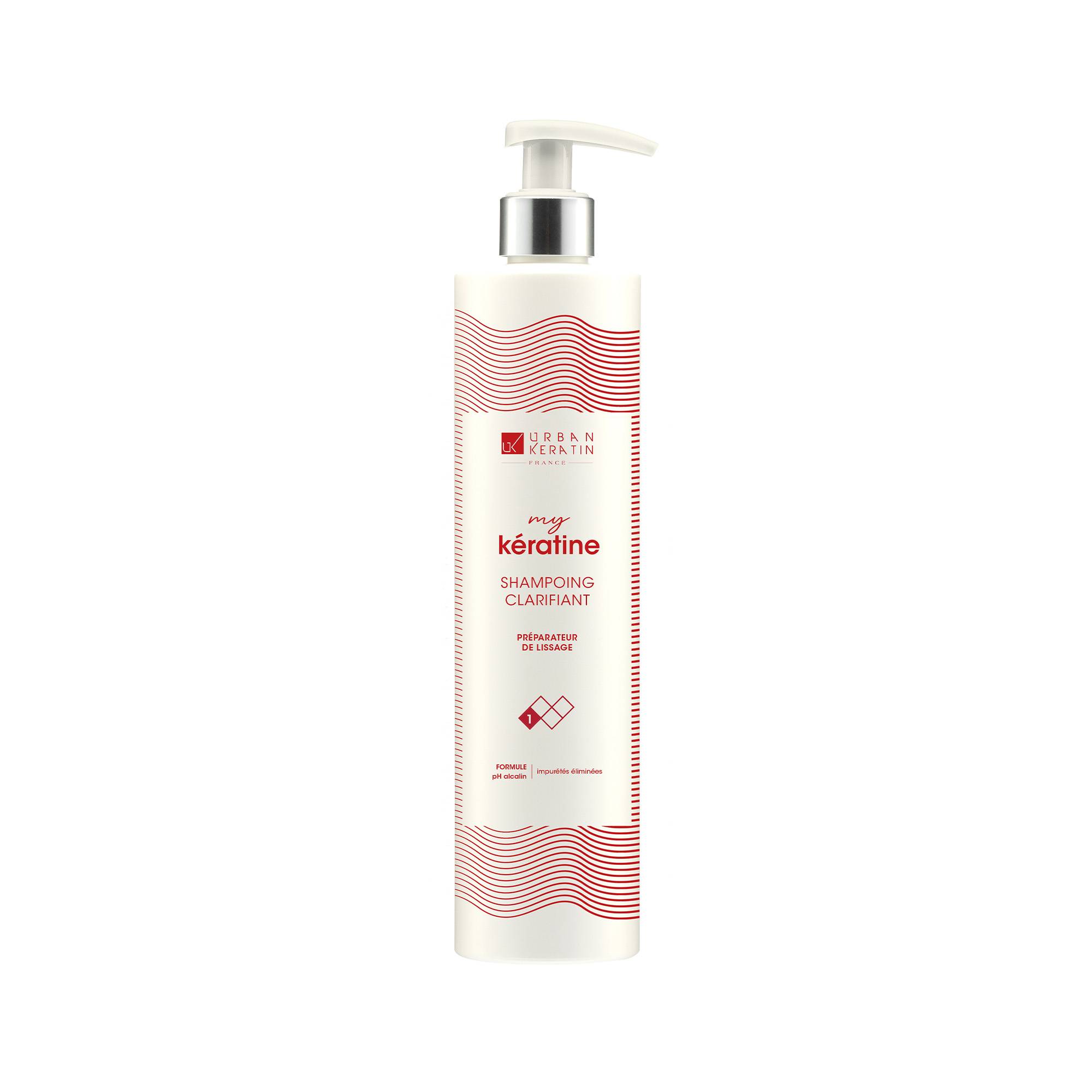 Shampoing clarifiant My keratine de la marque Urban Keratin Contenance 400ml - 1