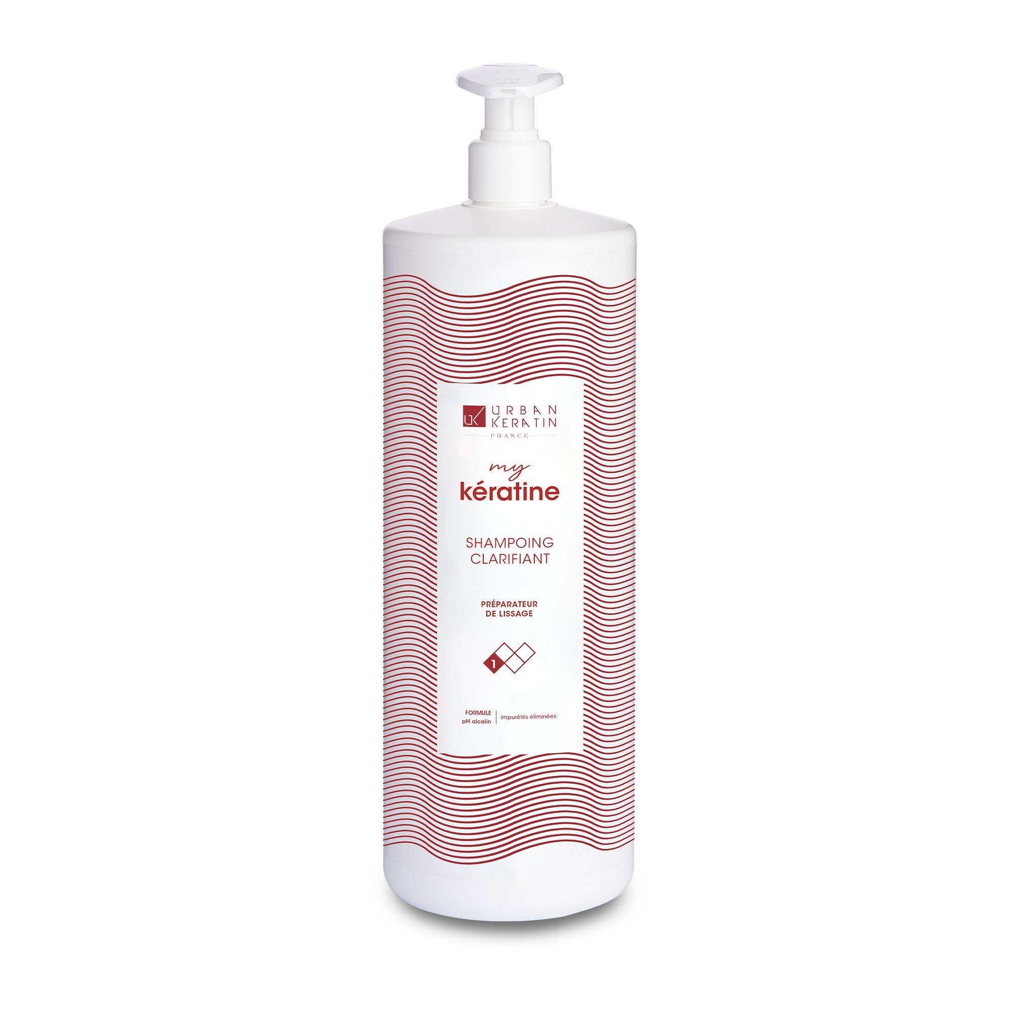 Shampooing clarifiant My Keratine de la marque Urban Keratin Contenance 1000ml - 1