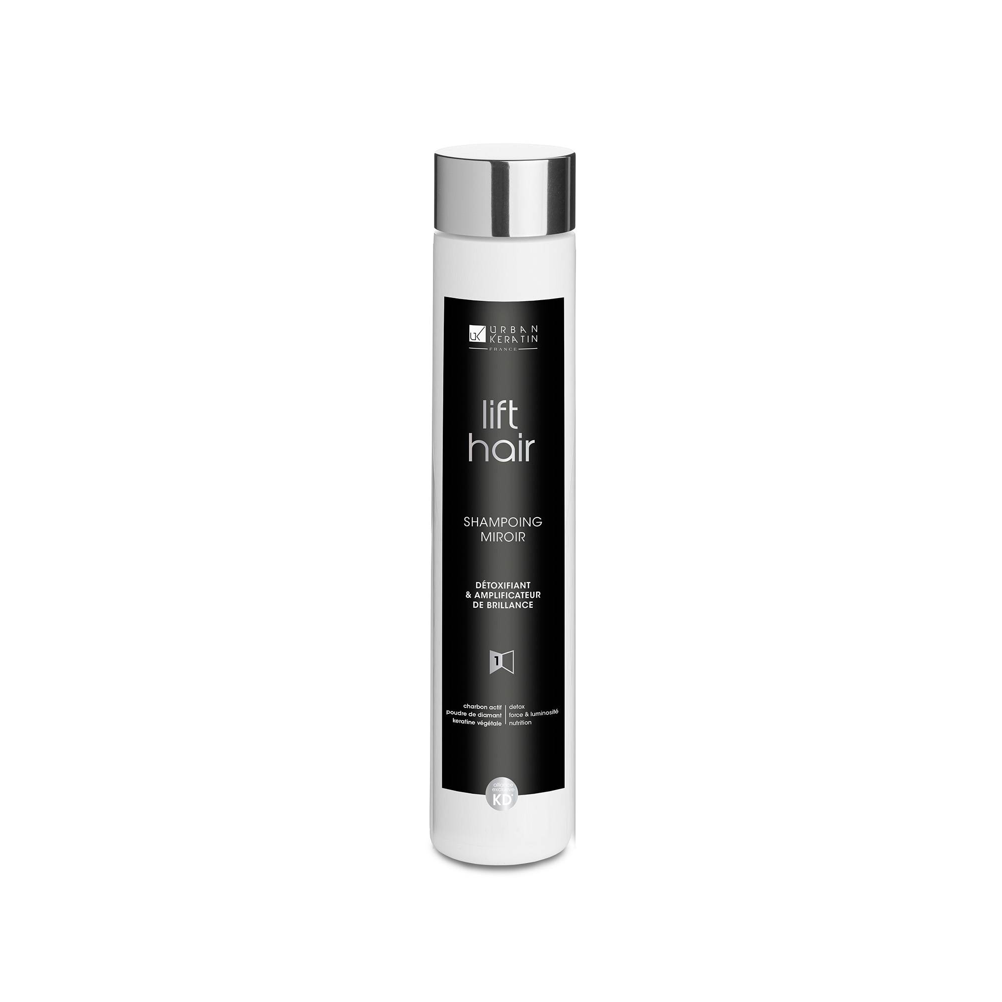 Shampoing effet miroir Lift hair de la marque Urban Keratin Contenance 250ml - 1