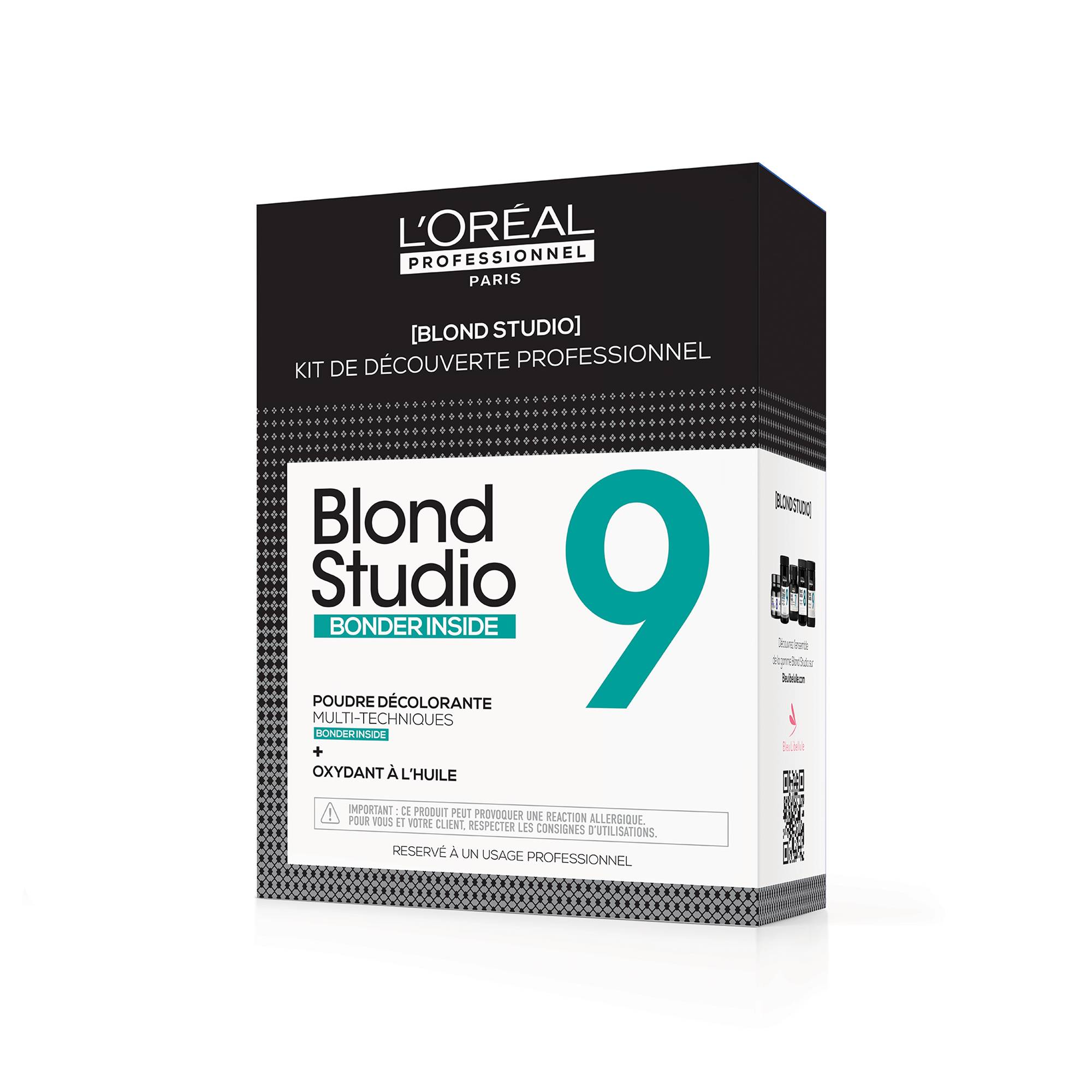 Kit de découverte professionnel Blond Studio 9 tons de la marque L'Oréal Professionnel - 1