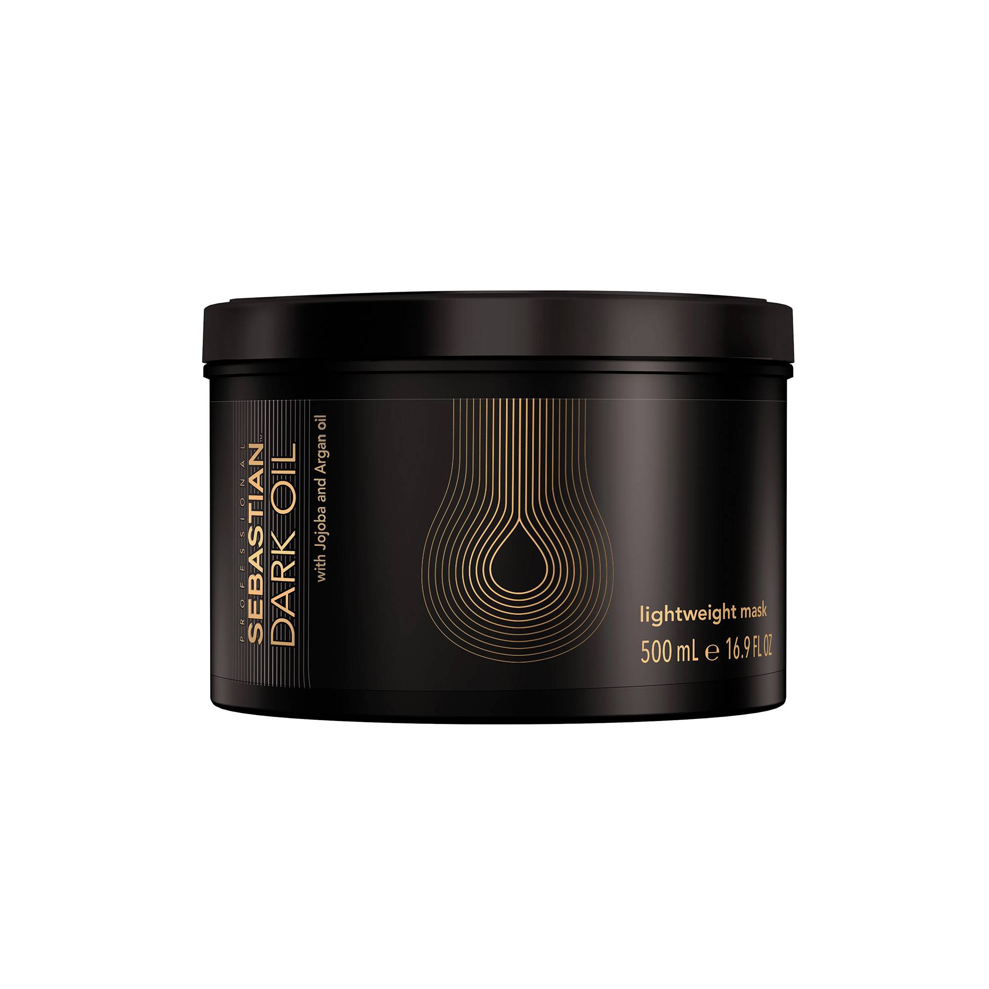 Masque Dark Oil de la marque Sebastian Professional Contenance 500ml - 1