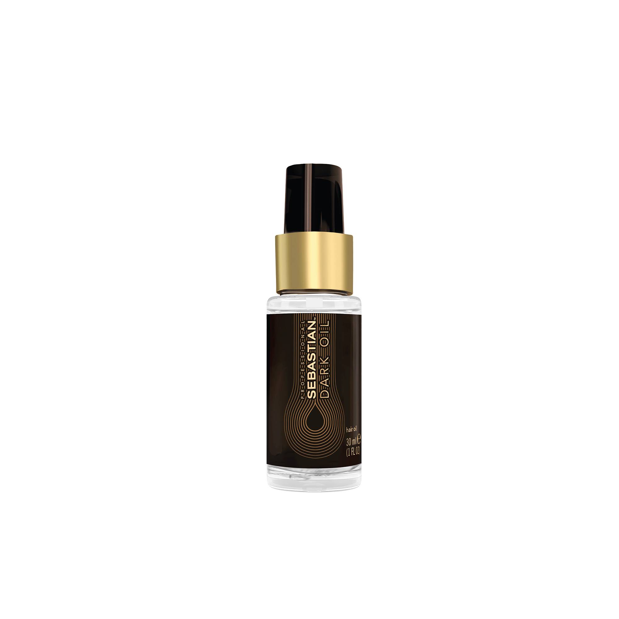 Huile de coiffage Dark Oil de la marque Sebastian Professional Contenance 30ml - 1