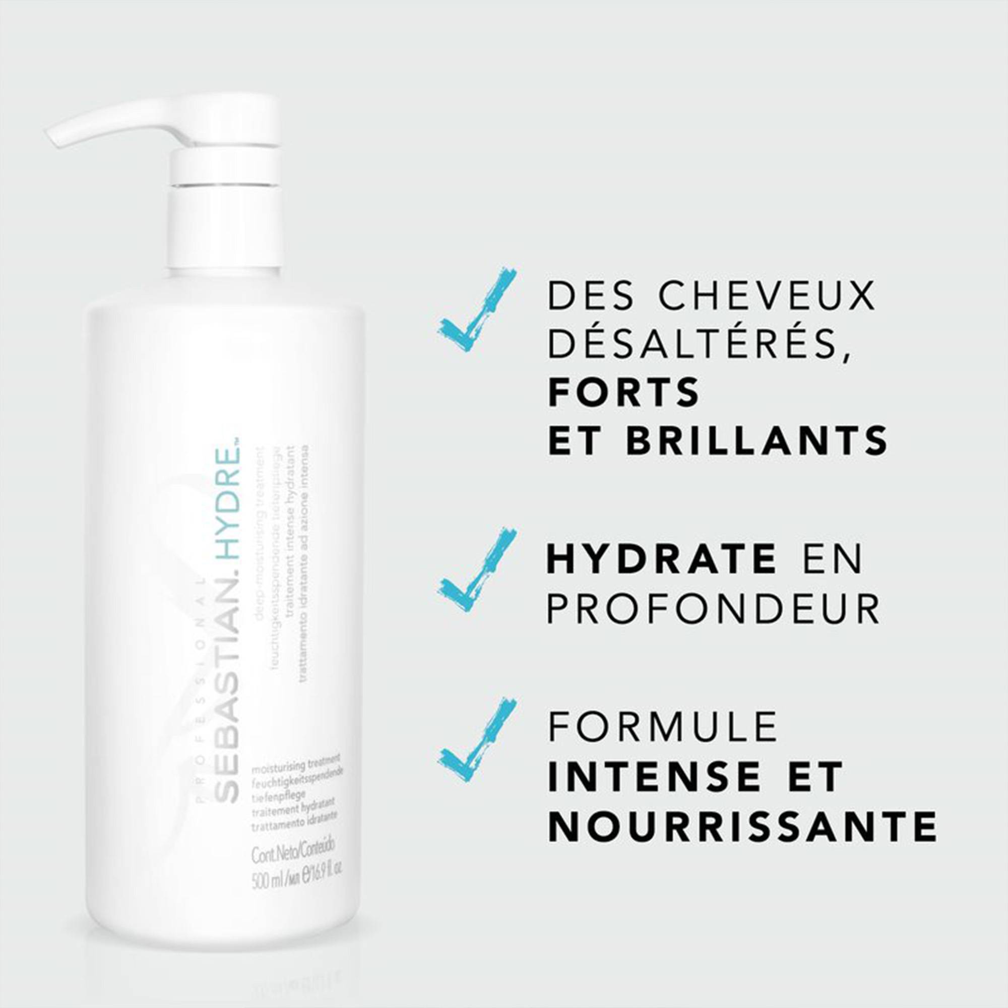 Masque Hydre Treatment de la marque Sebastian Professional Contenance 500ml - 4