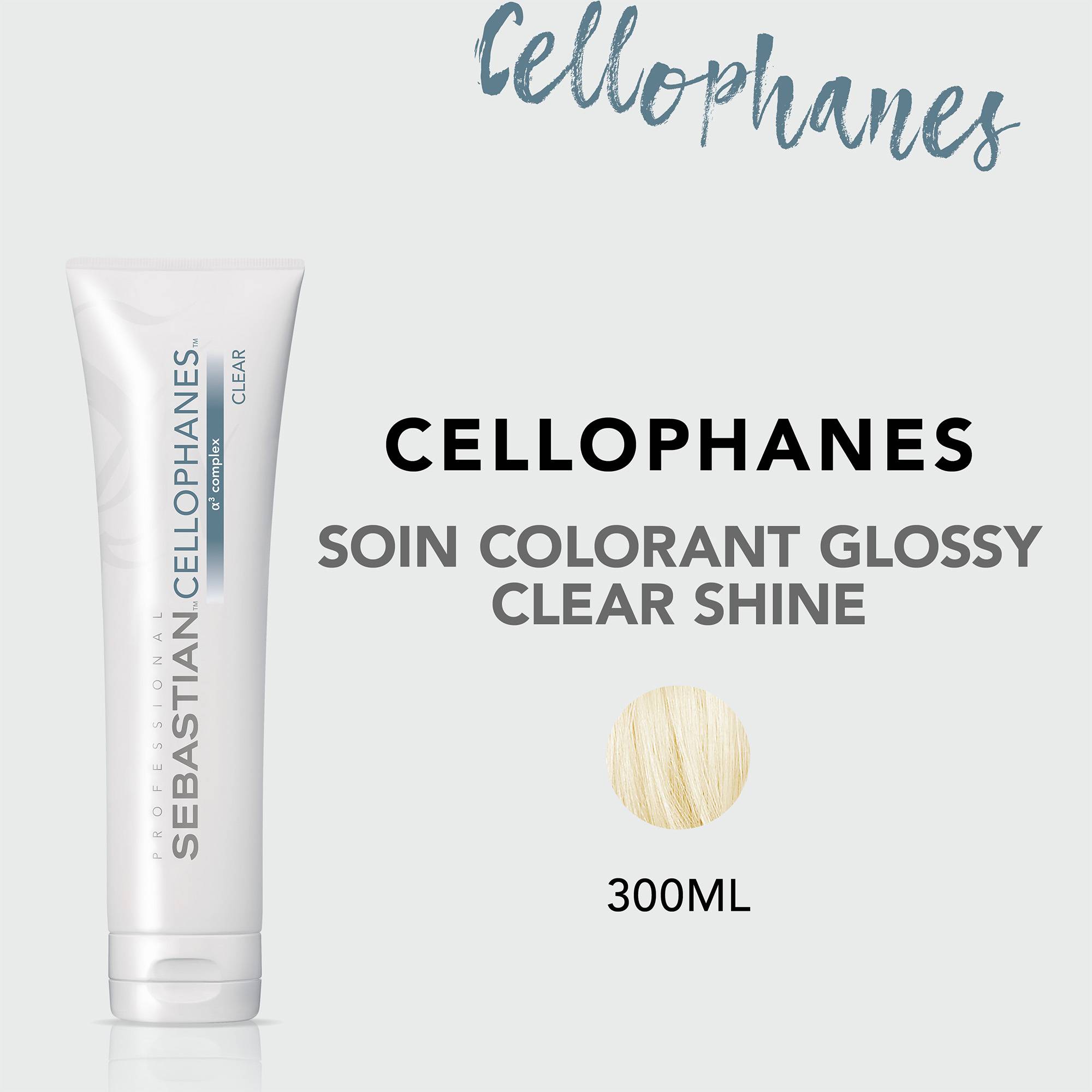 Soin colorant Cellophanes Clear de la marque Sebastian Professional - 2