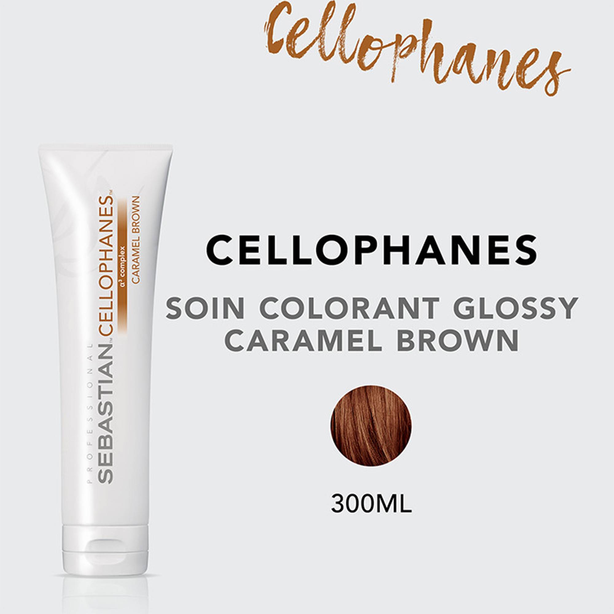 Soin colorant Cellophanes Caramel Brown de la marque Sebastian Professional - 2