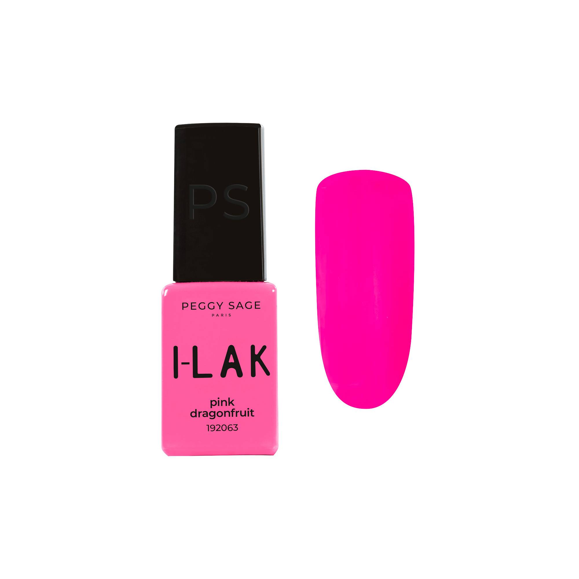 Vernis semi-permanent I-LAK - pink dragon fruit de la marque Peggy Sage Contenance 5ml - 1