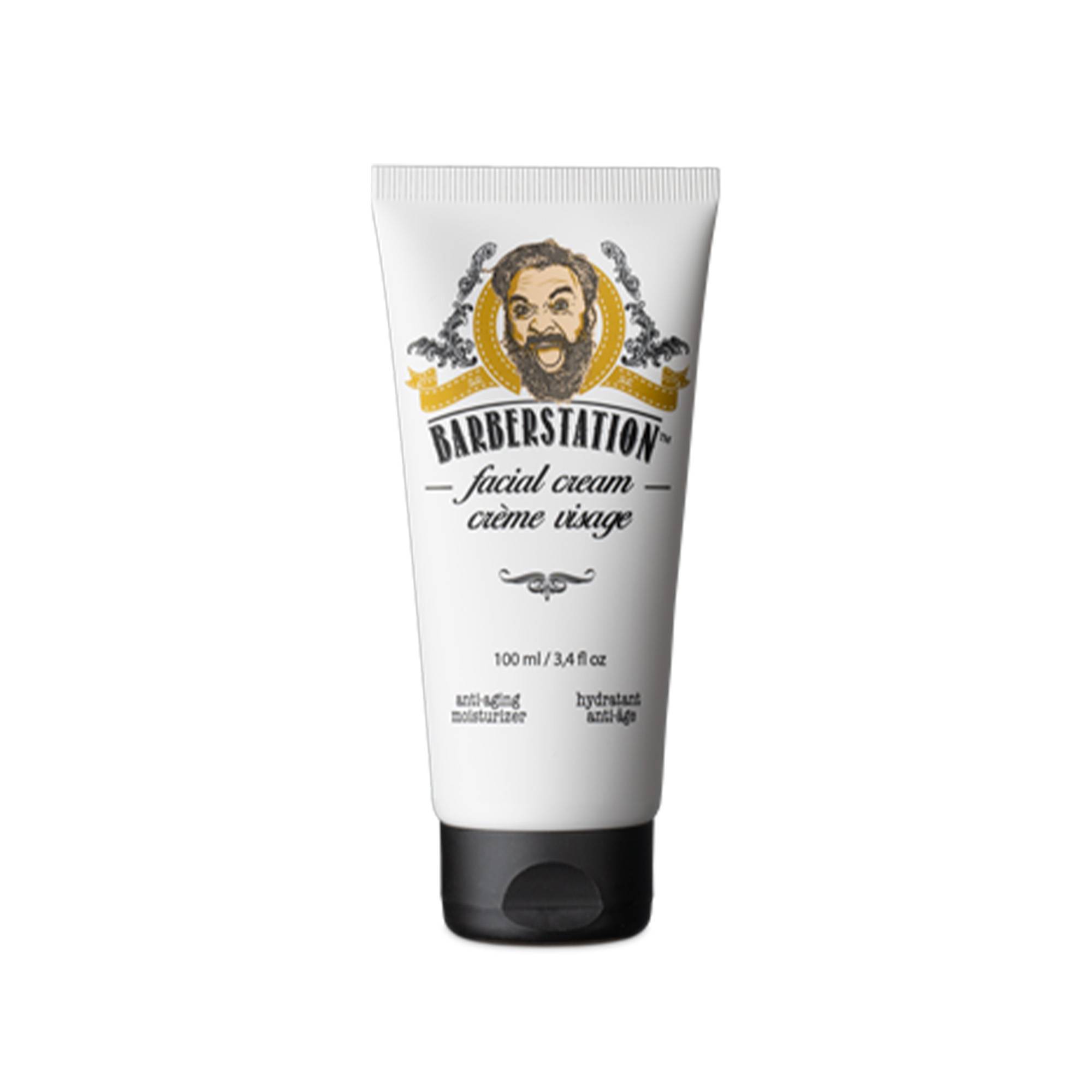 Crème hydratante visage homme de la marque Barberstation Contenance 100ml - 1