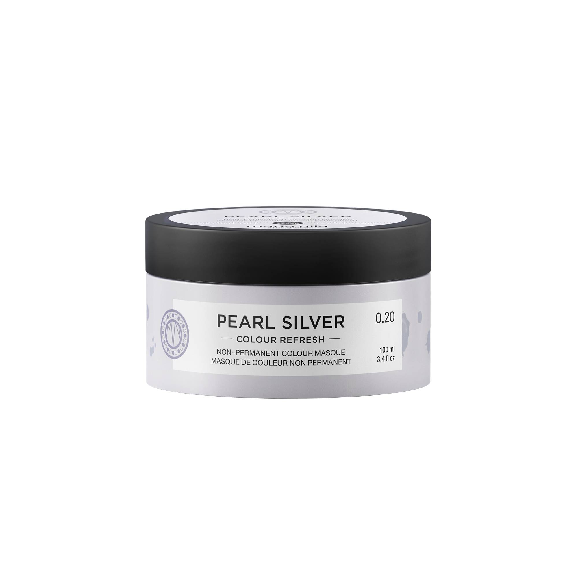 Masque repigmentant Colour Refresh 0.20 Pearl silver de la marque Maria Nila Contenance 100ml - 1