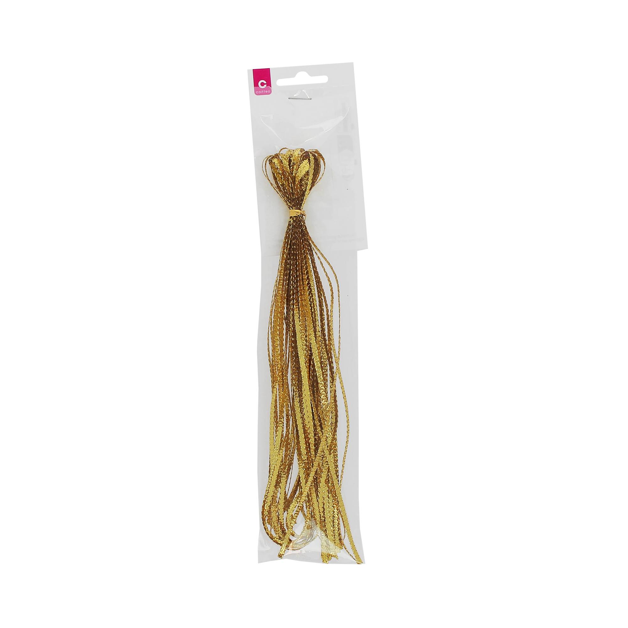 Fils pour tresses et corset braids Dorés de la marque Coiffeo - 1