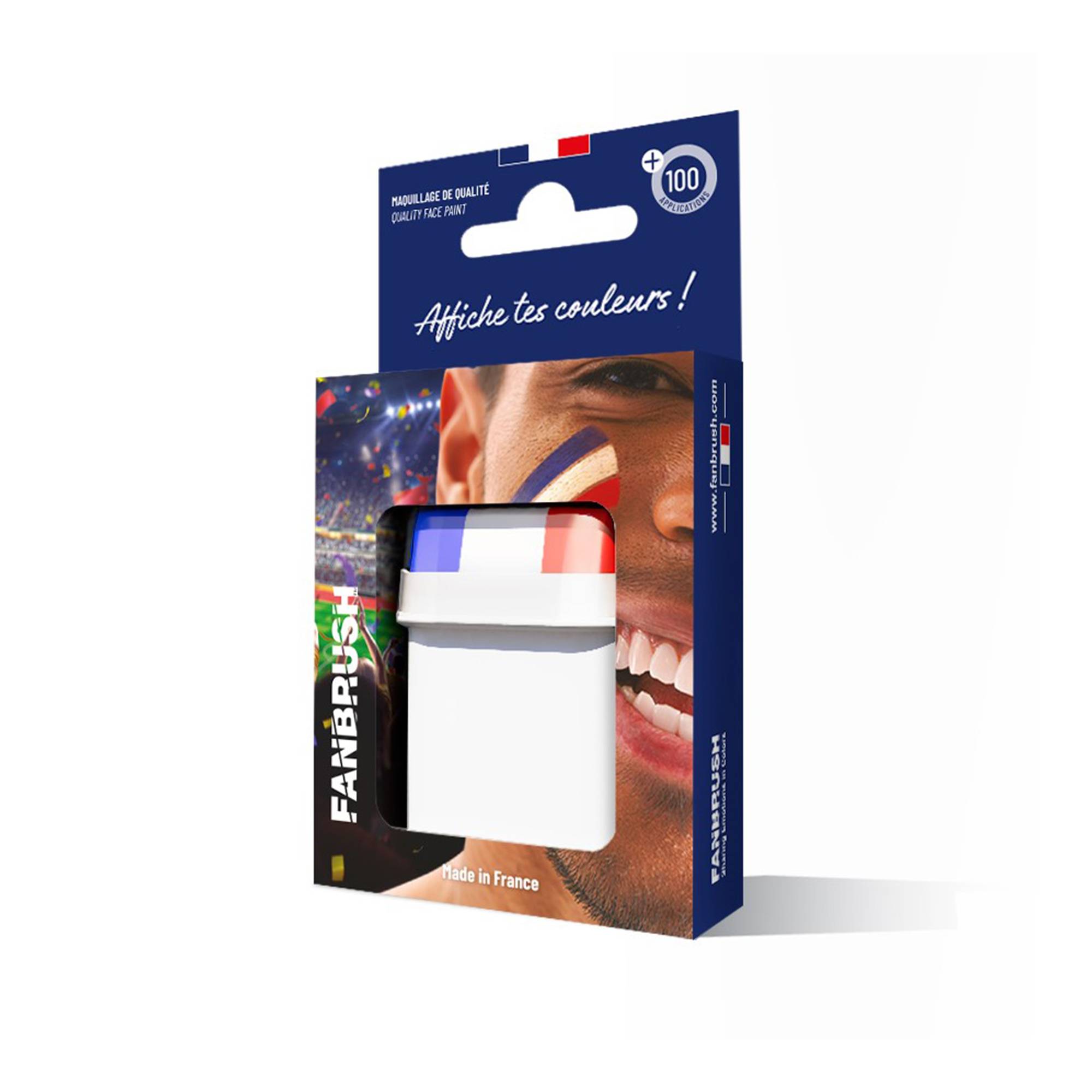 Étui Fanbrush® maquillage supporter France de la marque Fanbrush Contenance 21g - 1