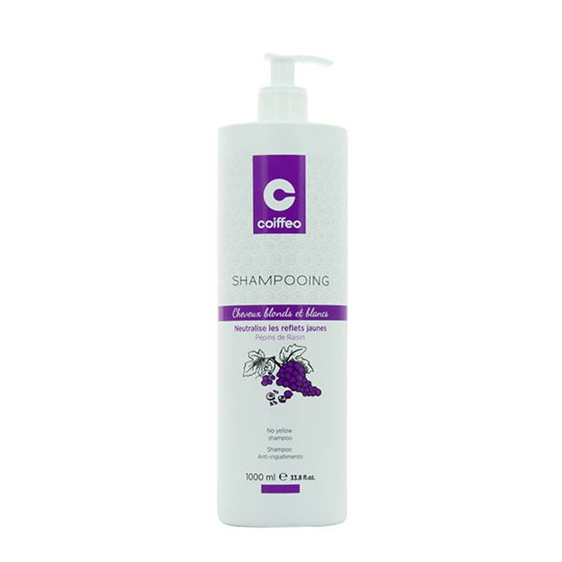 Shampooing déjaunisseur de la marque Coiffeo Contenance 1000ml - 1