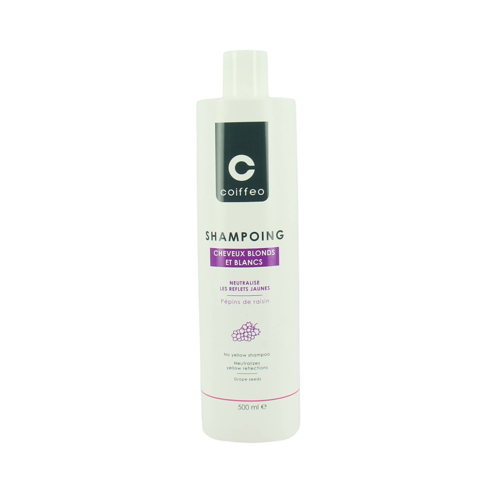 Shampooing déjaunisseur de la marque Coiffeo Contenance 500ml - 2