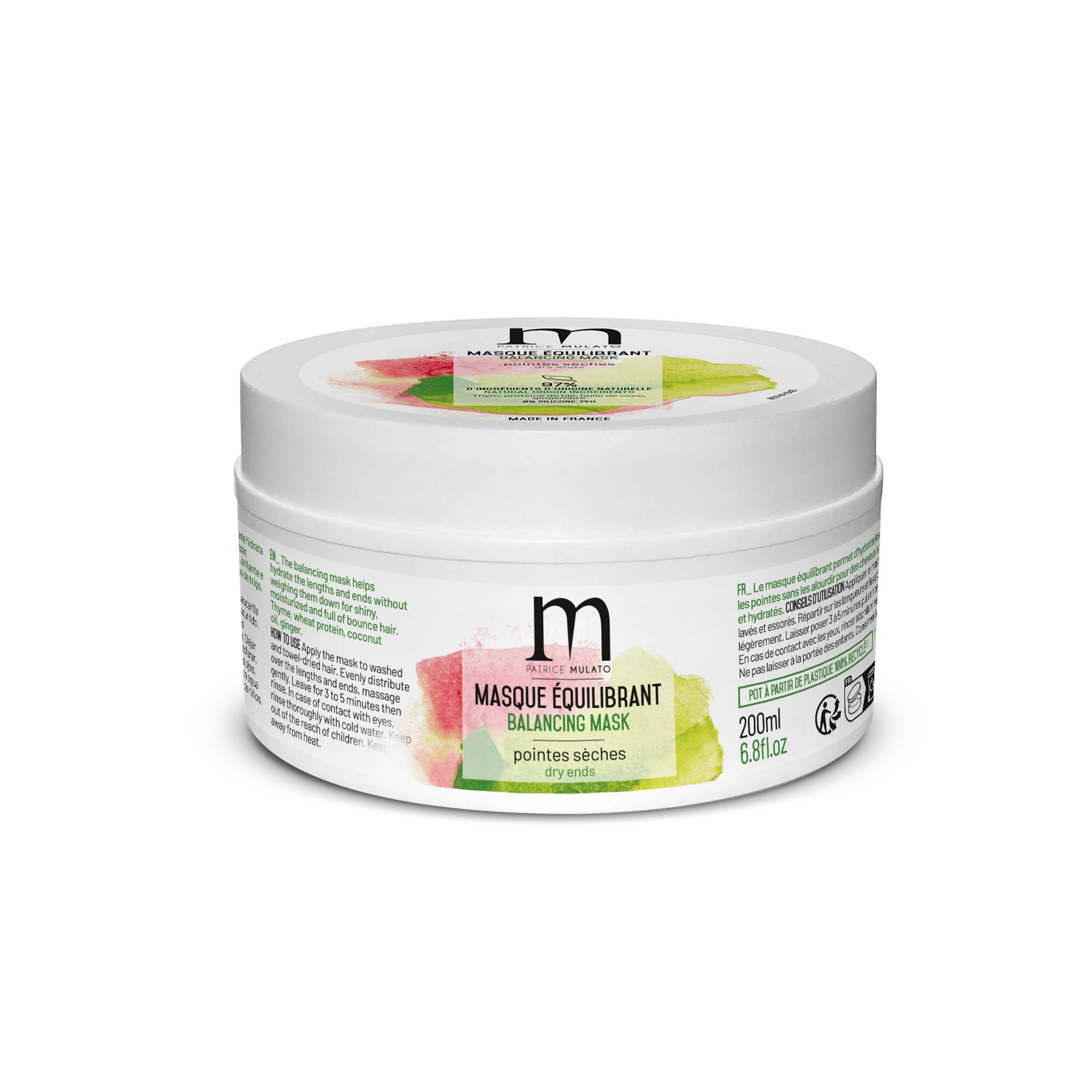 Masque équilibrant hydratant Traitant de la marque Mulato Contenance 200ml - 2