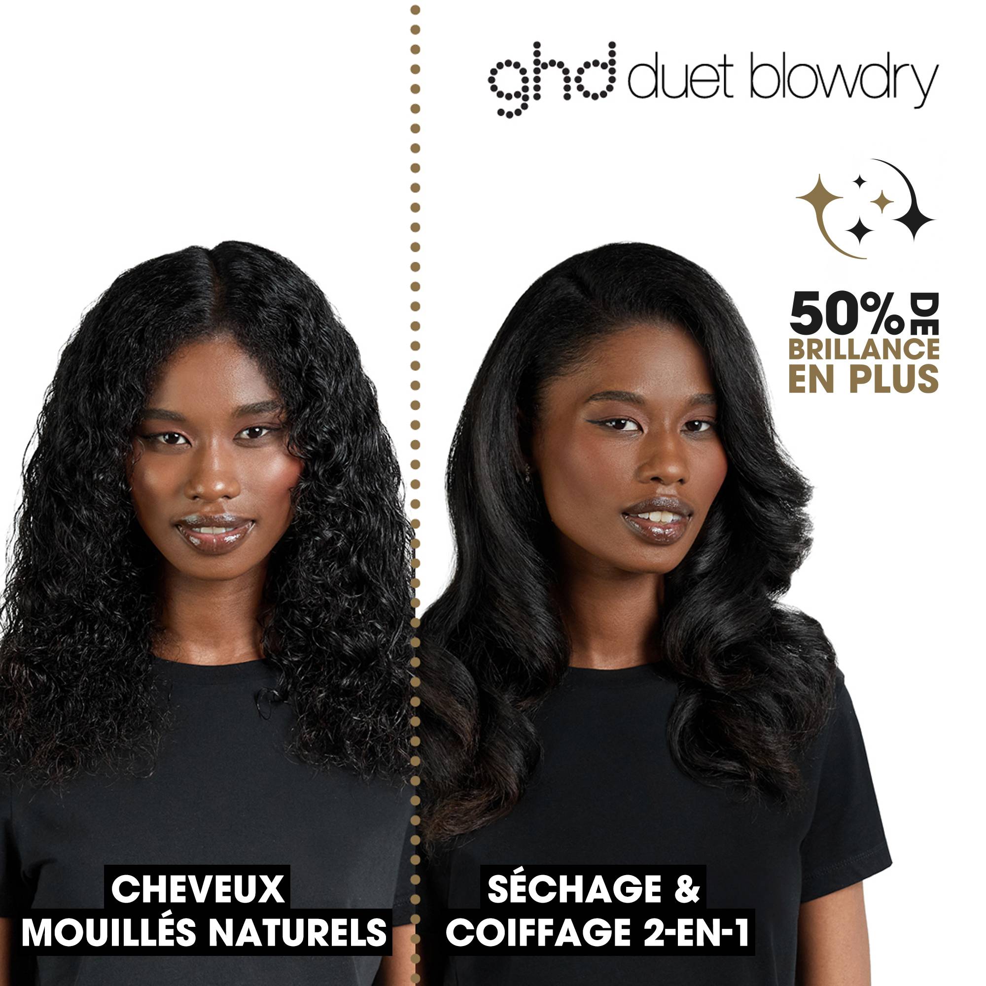 Brosse Soufflante 2-en-1 ghd Duet Blowdry Noir de la marque ghd - 4