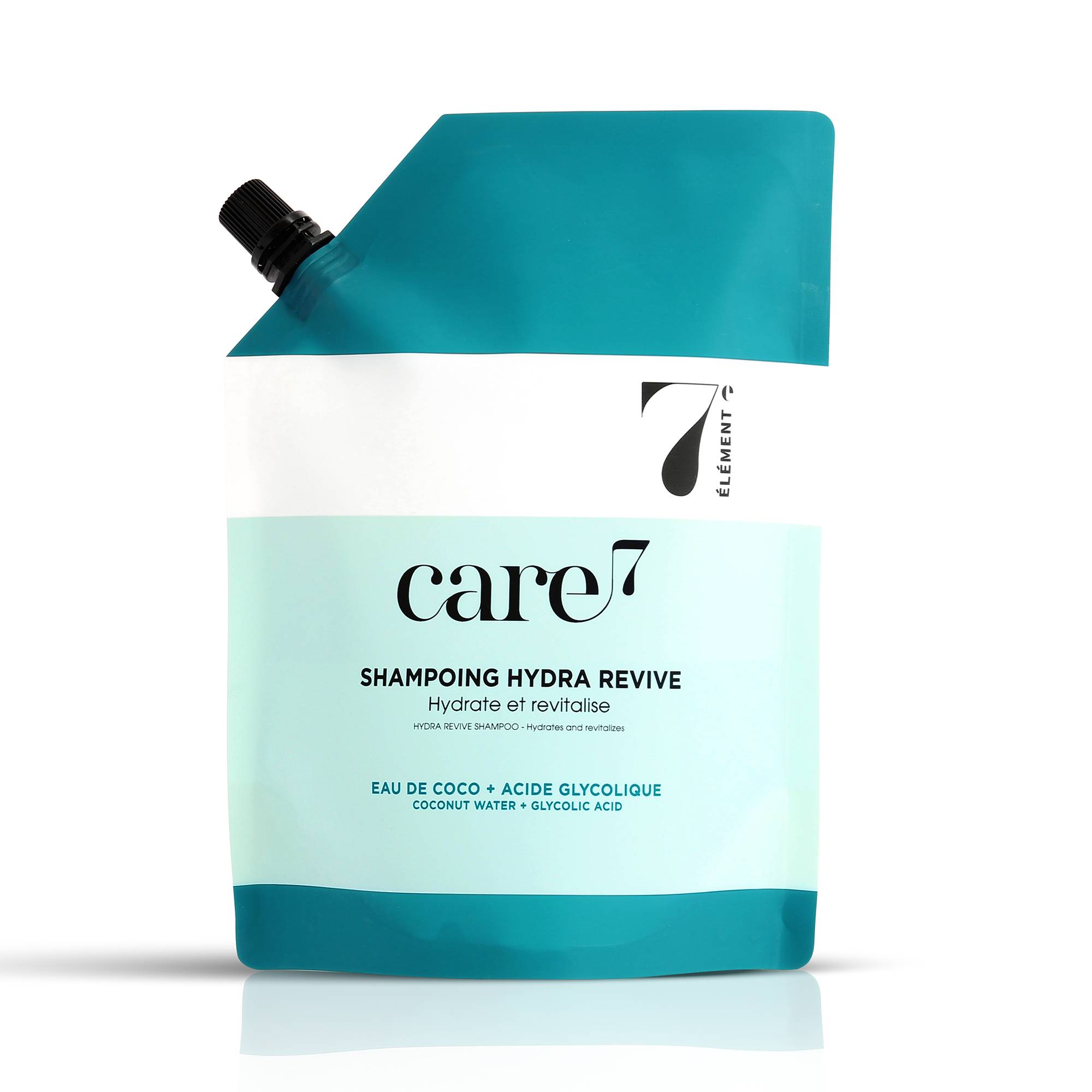Shampoing Hydratant Hydra Revive de la marque 7e ÉLÉMENT Contenance 600ml - 1