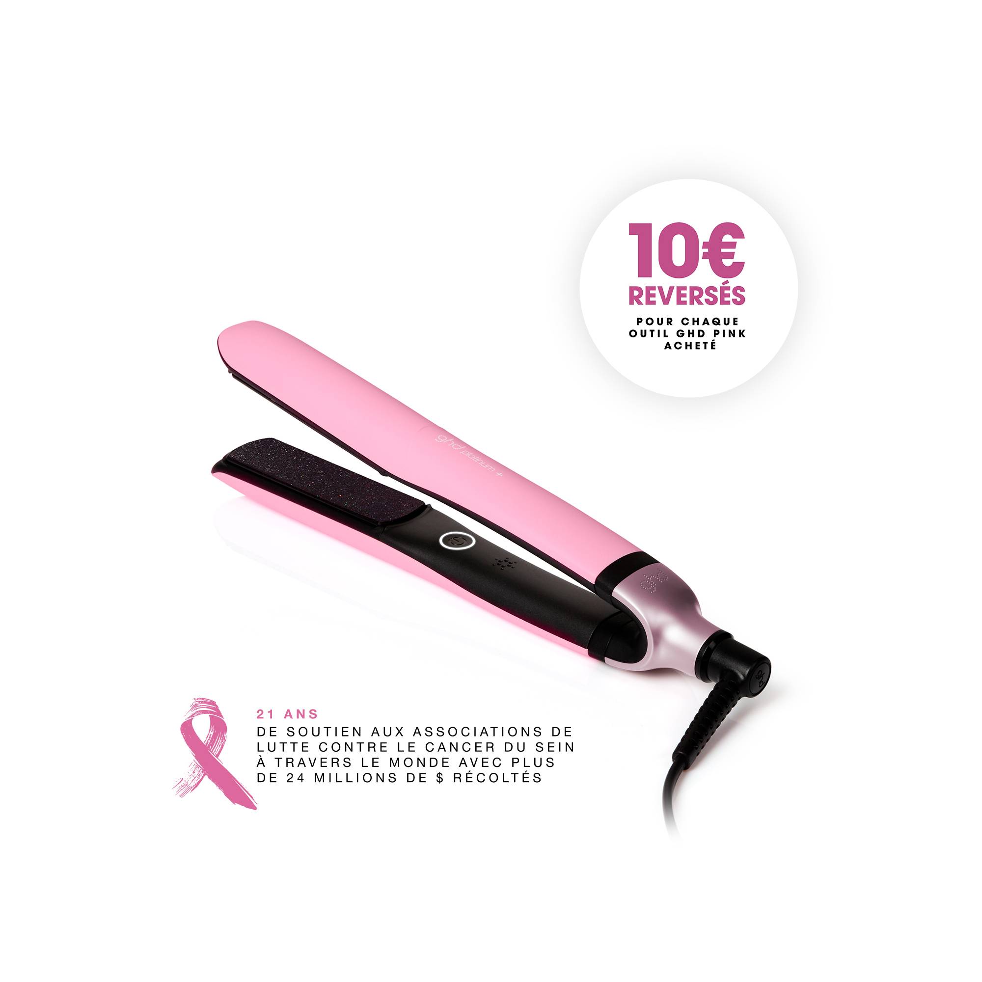 Lisseur ghd platinum+ collection Our Pink 2024 de la marque ghd - 2