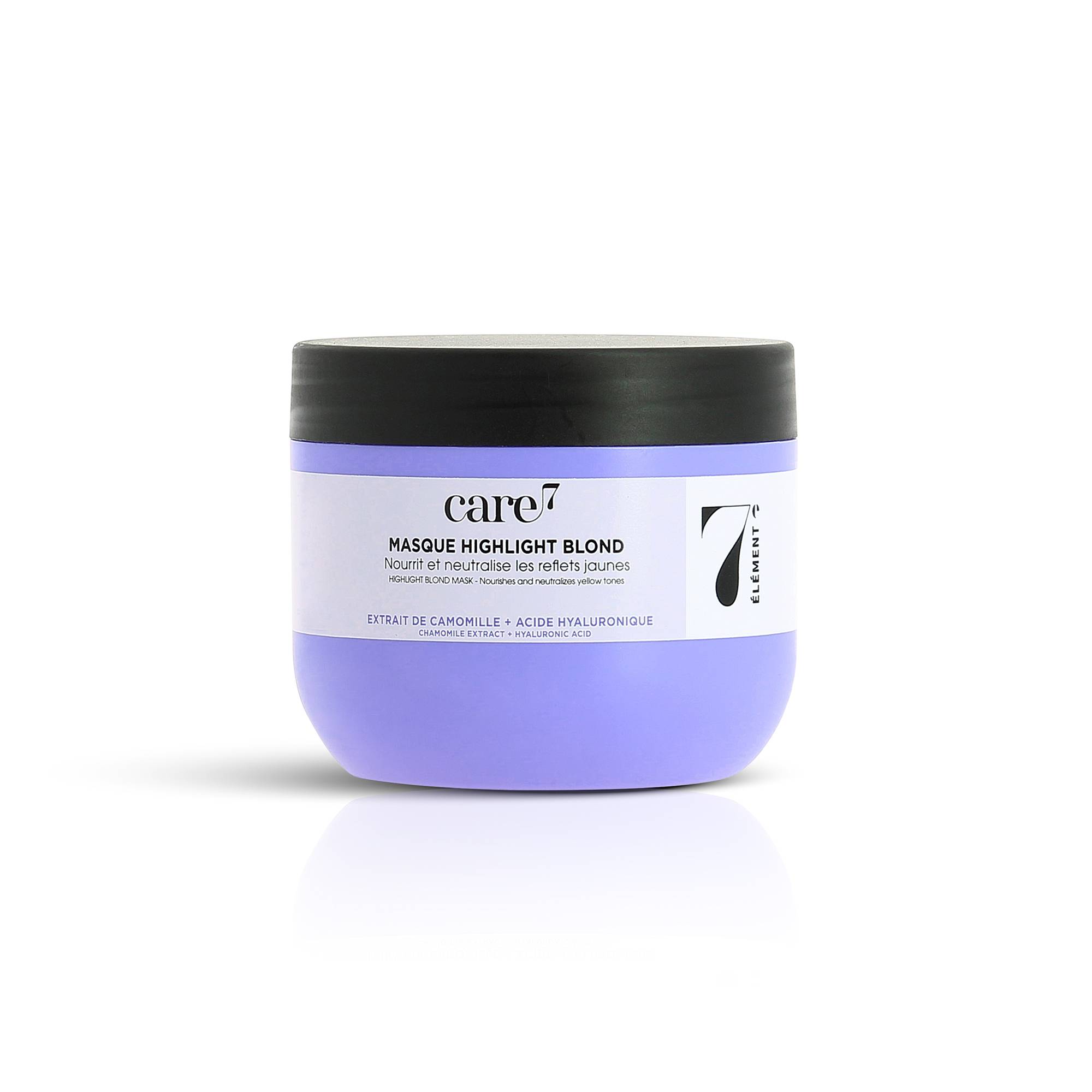 Masque Illuminateur Blond Highlight de la marque 7e ÉLÉMENT Contenance 300ml - 1