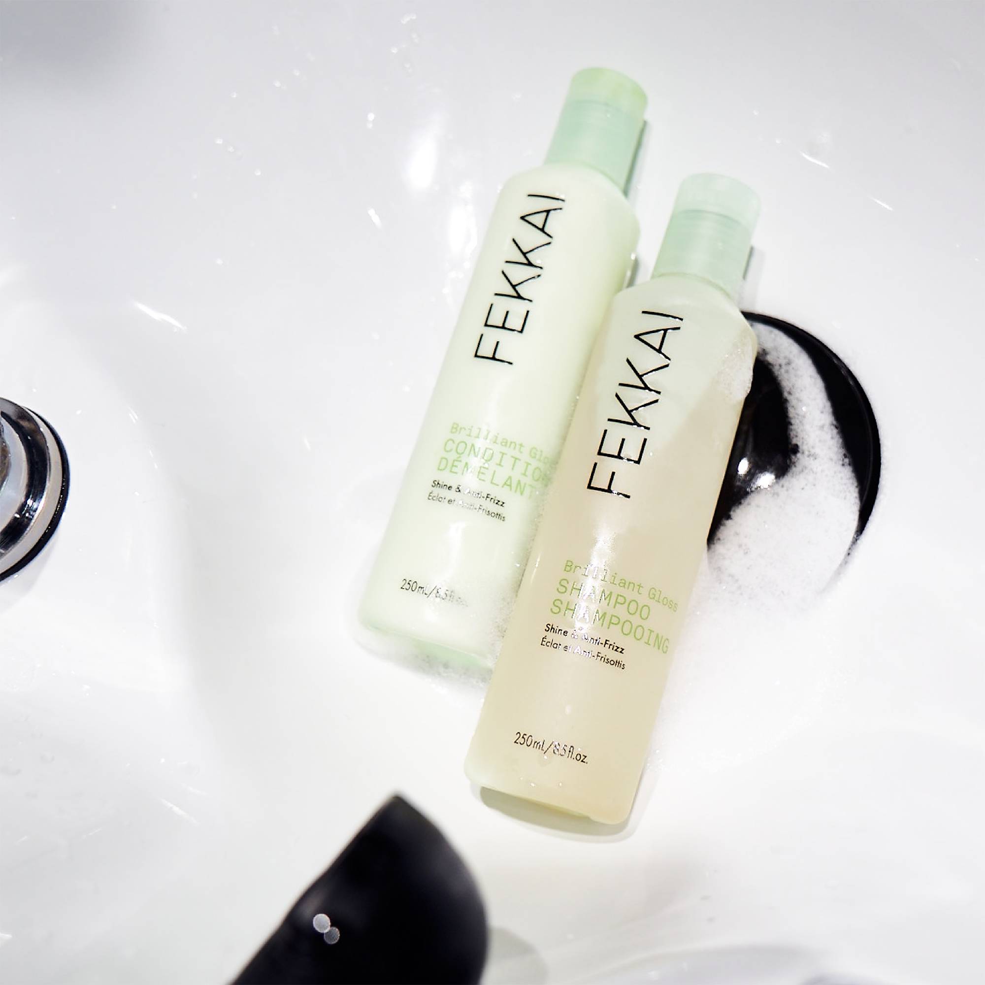 Après-shampoing brillance et anti-frisottis Brilliant Gloss de la marque Fekkai Contenance 250ml - 7