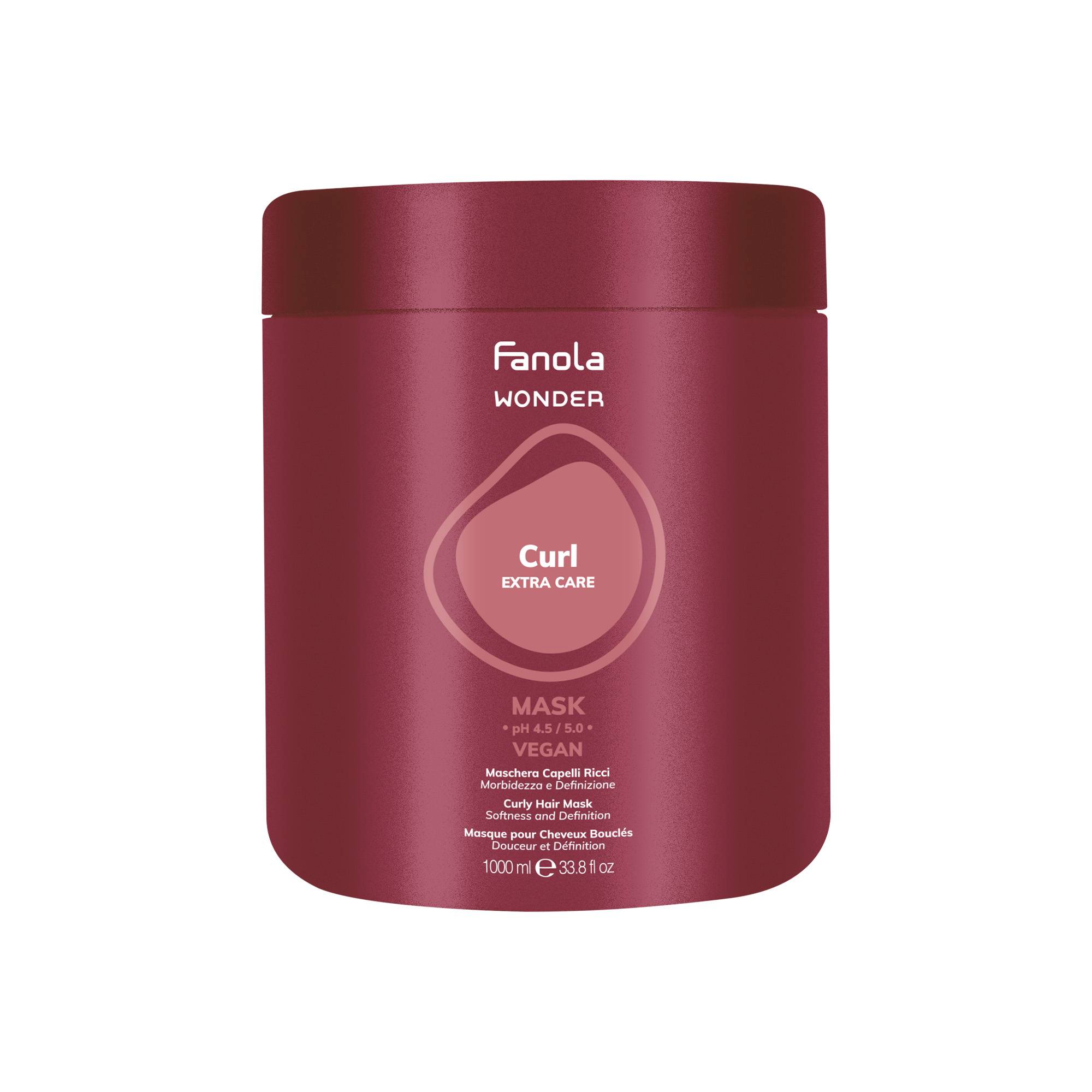 Masque régénérant Wonder Curl - cheveux bouclés de la marque Fanola Contenance 1000ml - 1