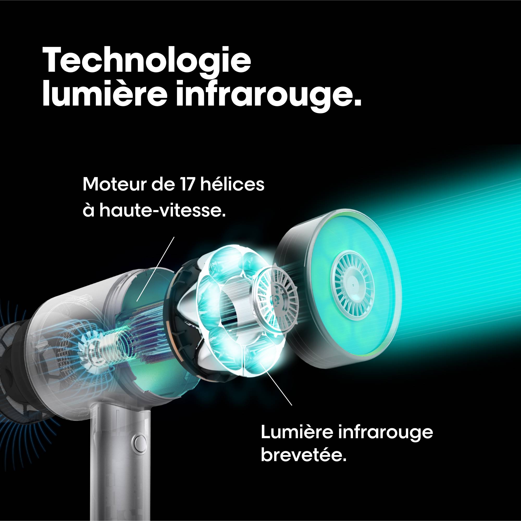 Sèche-cheveux Air Light Pro à lumière infrarouge de la marque L'Oréal Professionnel - 3