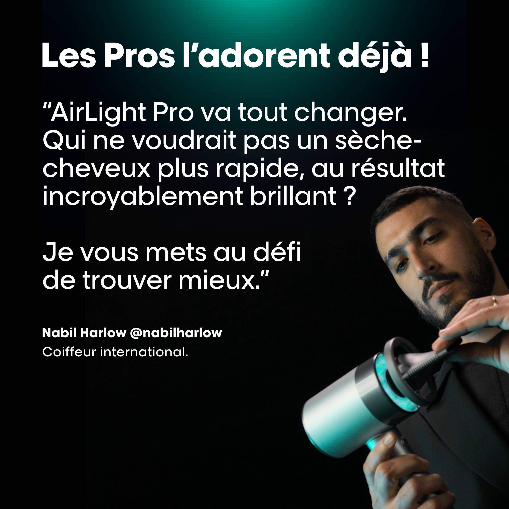 Sèche-cheveux Air Light Pro à lumière infrarouge de la marque L'Oréal Professionnel - 9