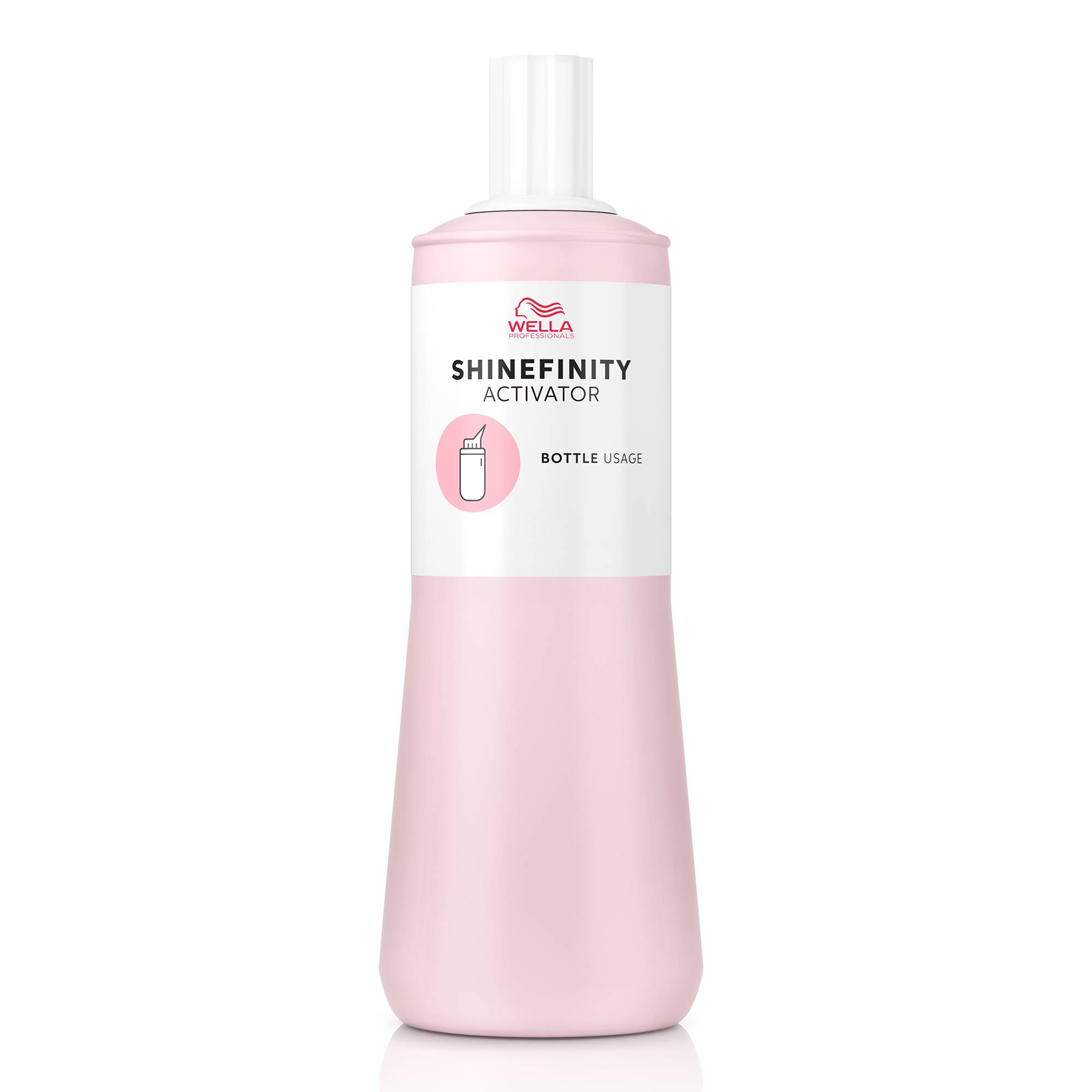 Activateur 2% Flacon applicateur Shinefinity de la marque Wella Professionals Contenance 1000ml - 1