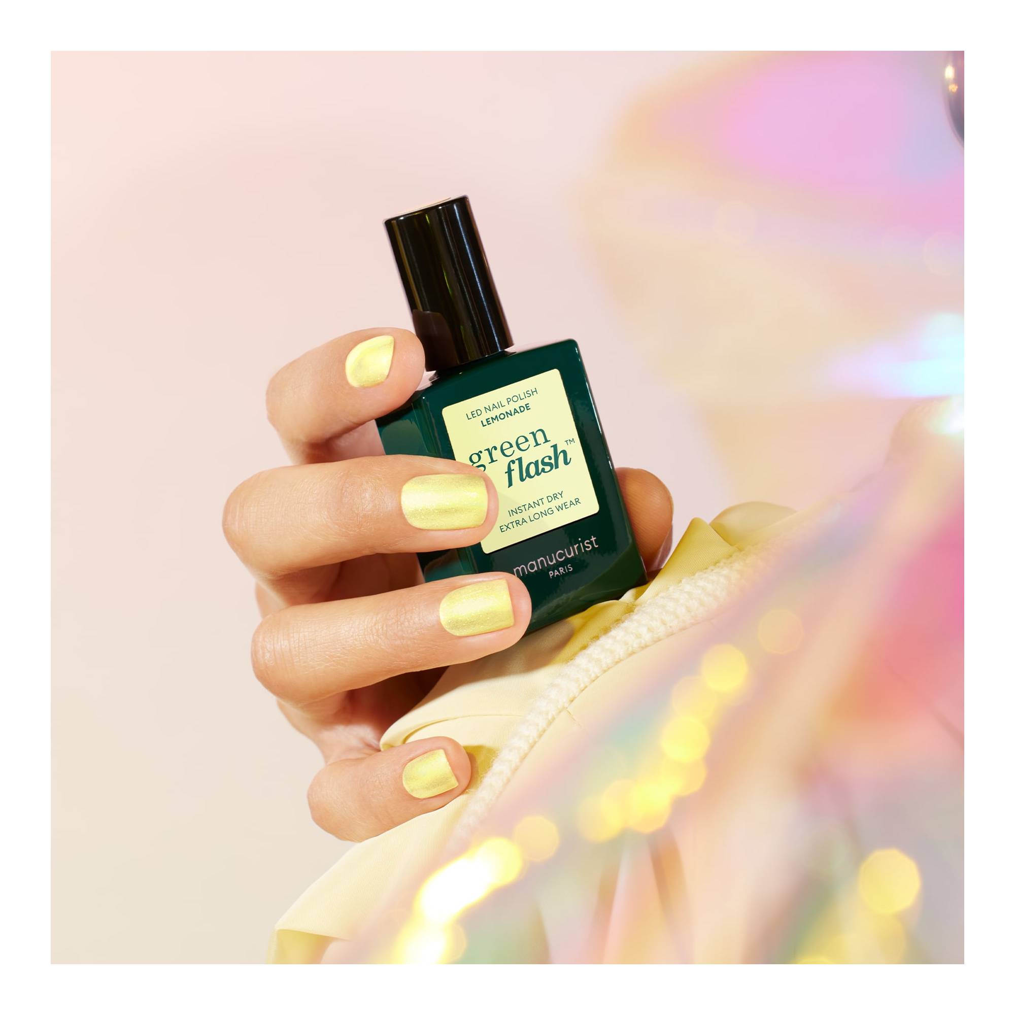 Vernis semi-permanent Green Flash™ Lemonade de la marque Manucurist Contenance 15ml - 6