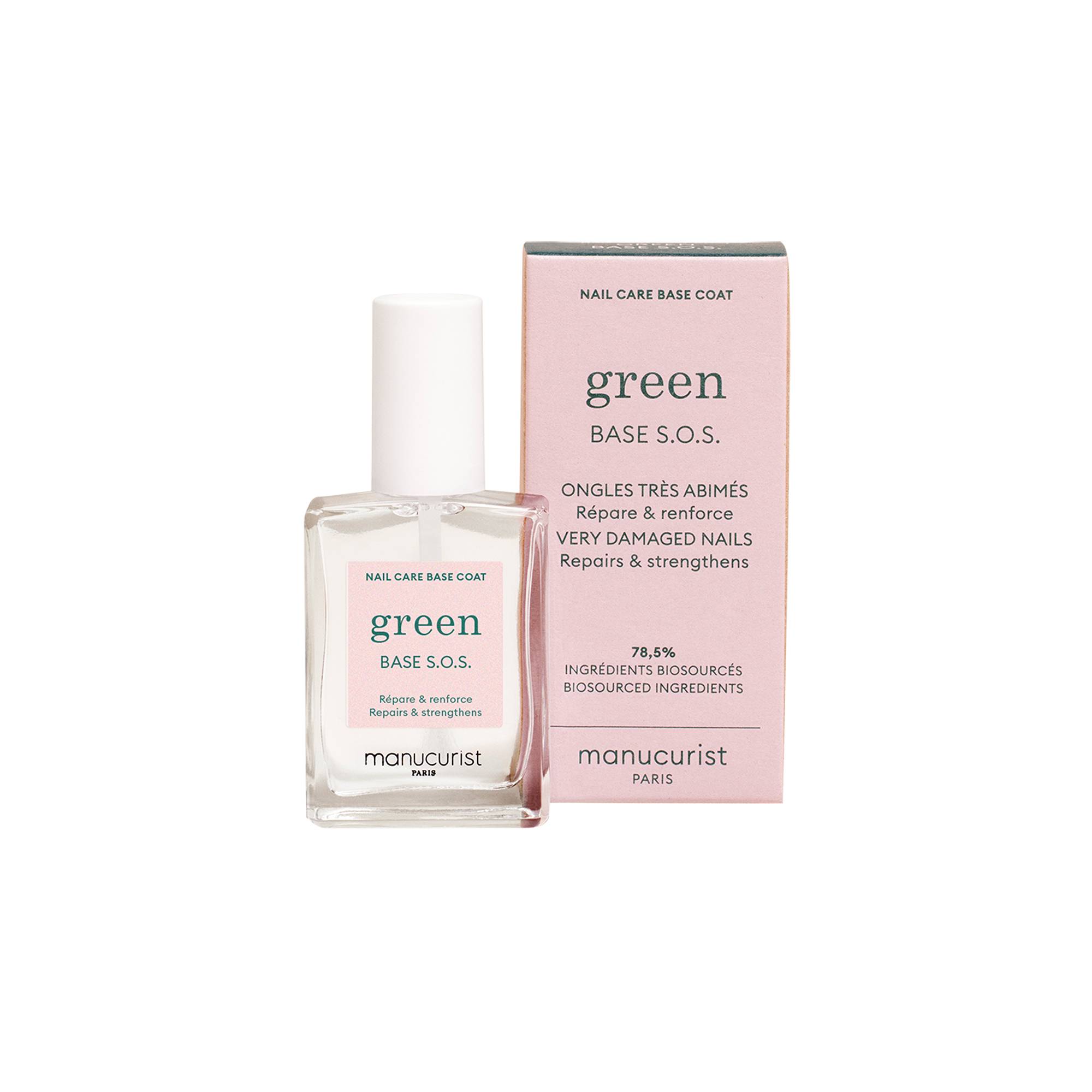 Base S.O.S Green de la marque Manucurist Contenance 15ml - 2