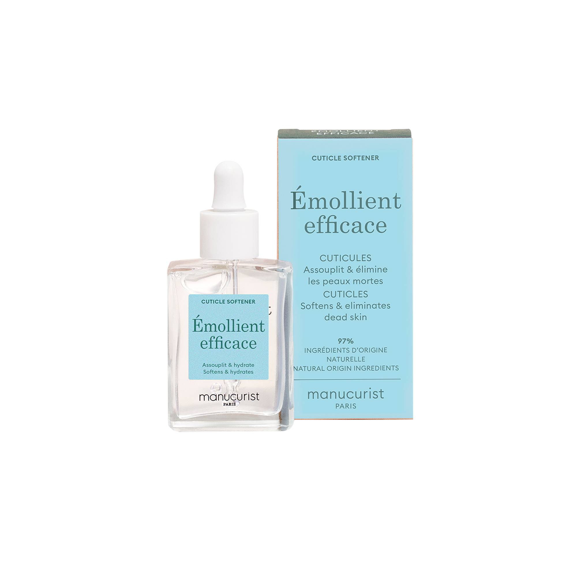 Émollient efficace de la marque Manucurist Contenance 15ml - 2