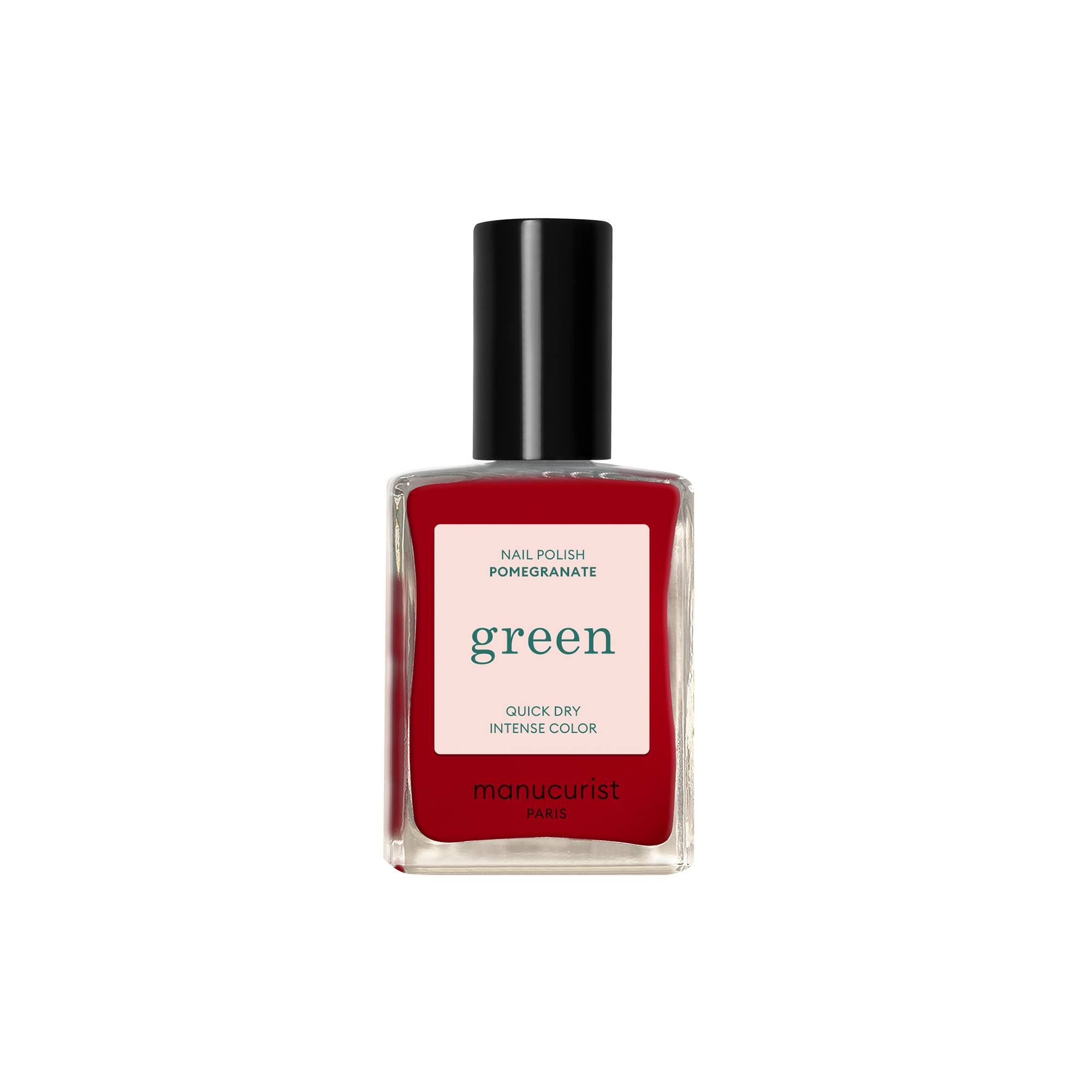 Vernis à ongles Green™ Pomegranate de la marque Manucurist Contenance 15ml - 1