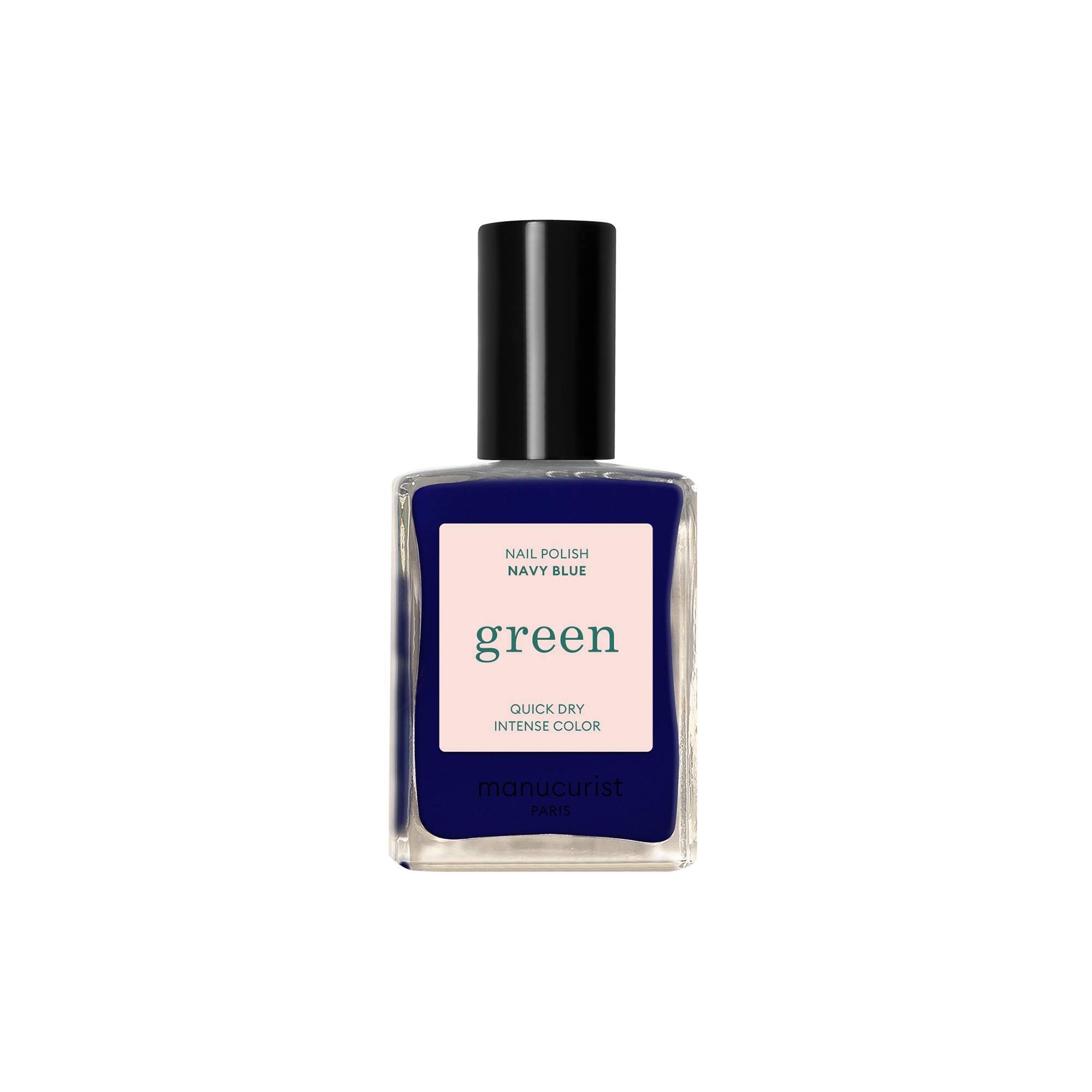 Vernis à ongles Green™ Navy Blue de la marque Manucurist Contenance 15ml - 1