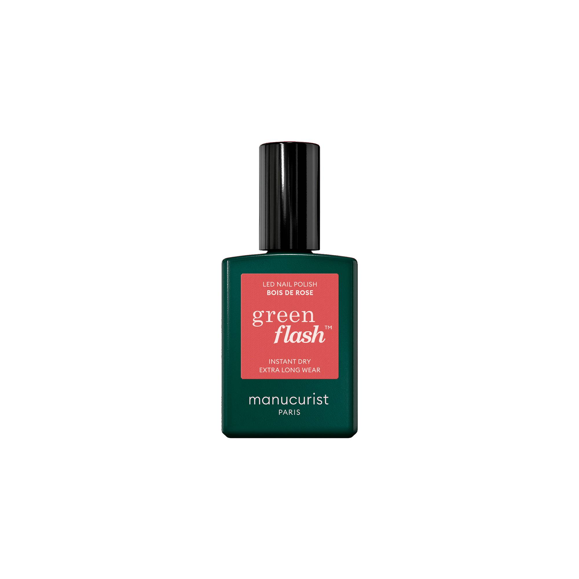 Vernis semi-permanent Green Flash™ Bois De Rose de la marque Manucurist Contenance 15ml - 1