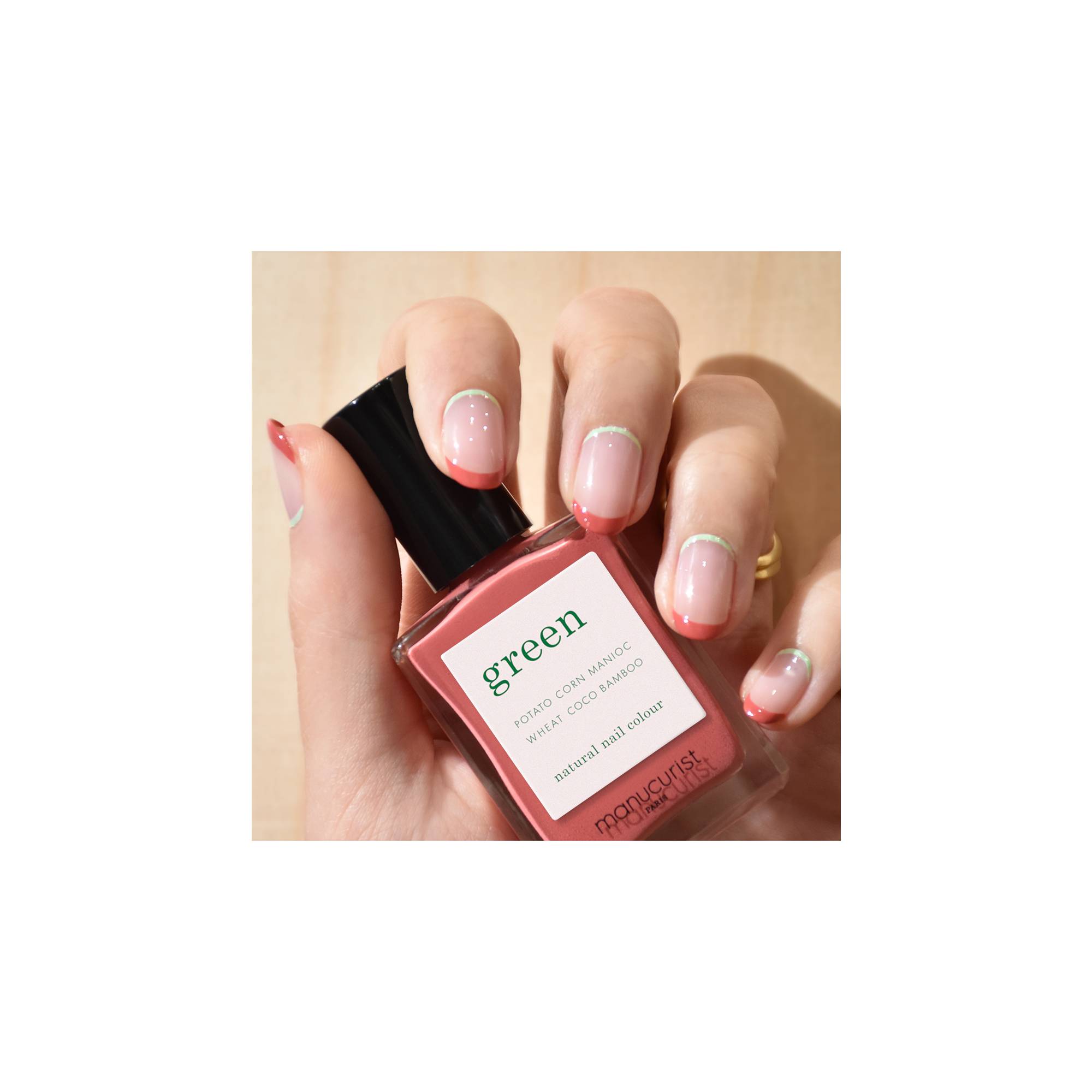 Vernis à ongles Green™ Bois de Rose de la marque Manucurist Contenance 15ml - 6