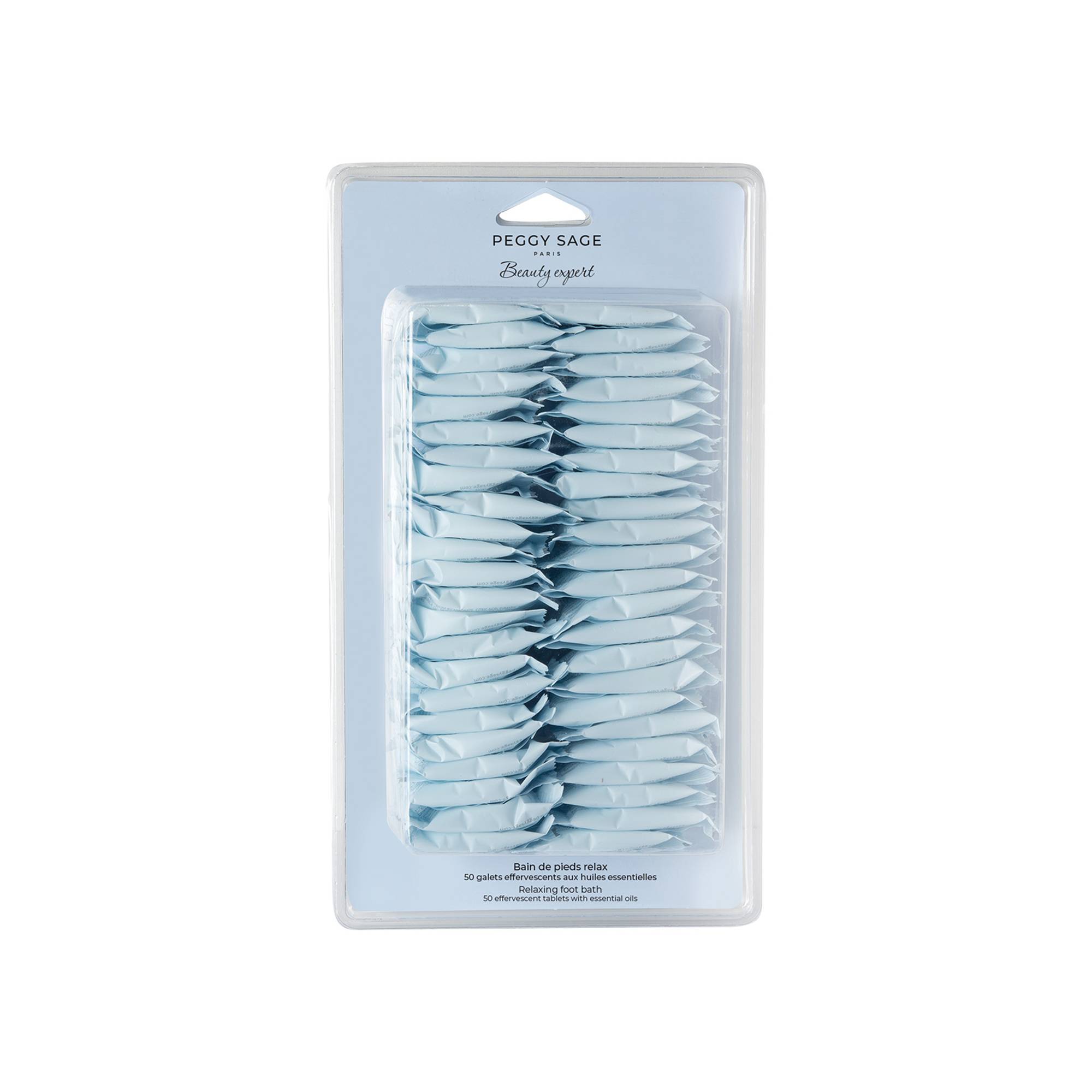 Bain de pieds relax - 50 galets effervescents de la marque Peggy Sage - 1