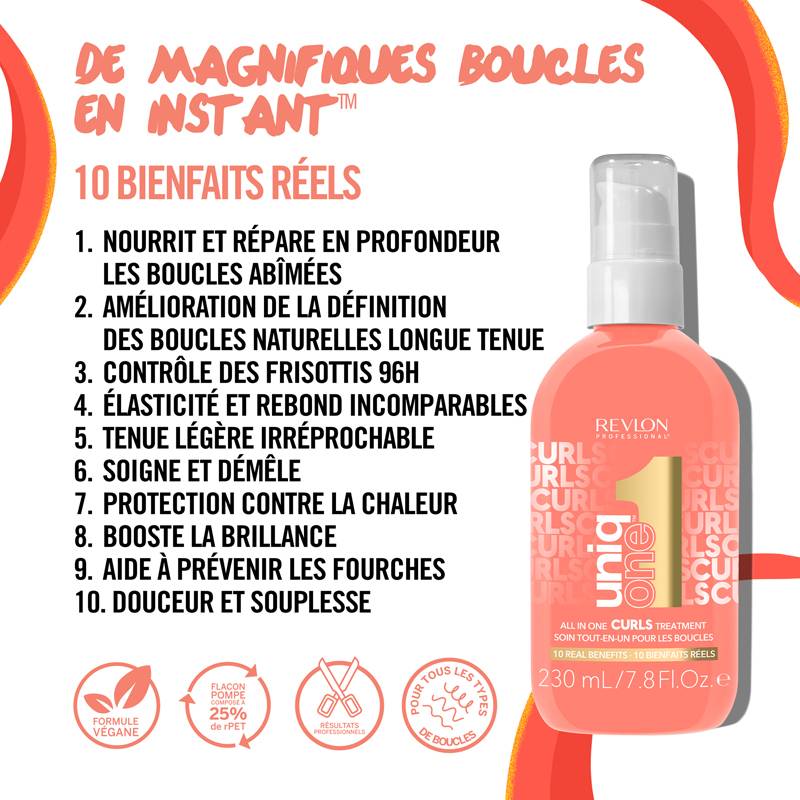 Soin 10-en-1 UniqOne™ Spécial Boucles de la marque Revlon Contenance 230ml - 2