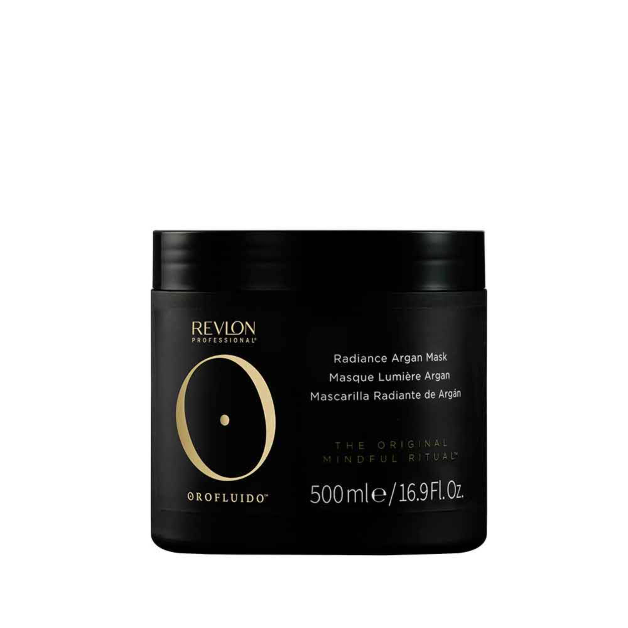 Masque capillaire Lumière Argan Réparateur Orofluido™ de la marque Revlon Professional Contenance 250ml - 1