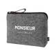Grande Trousse de Toilette Monsieur 245x190x40mm - 1 Grande Trousse de Toilette Monsieur 245x190x40mm de la marque Mulato - 1
