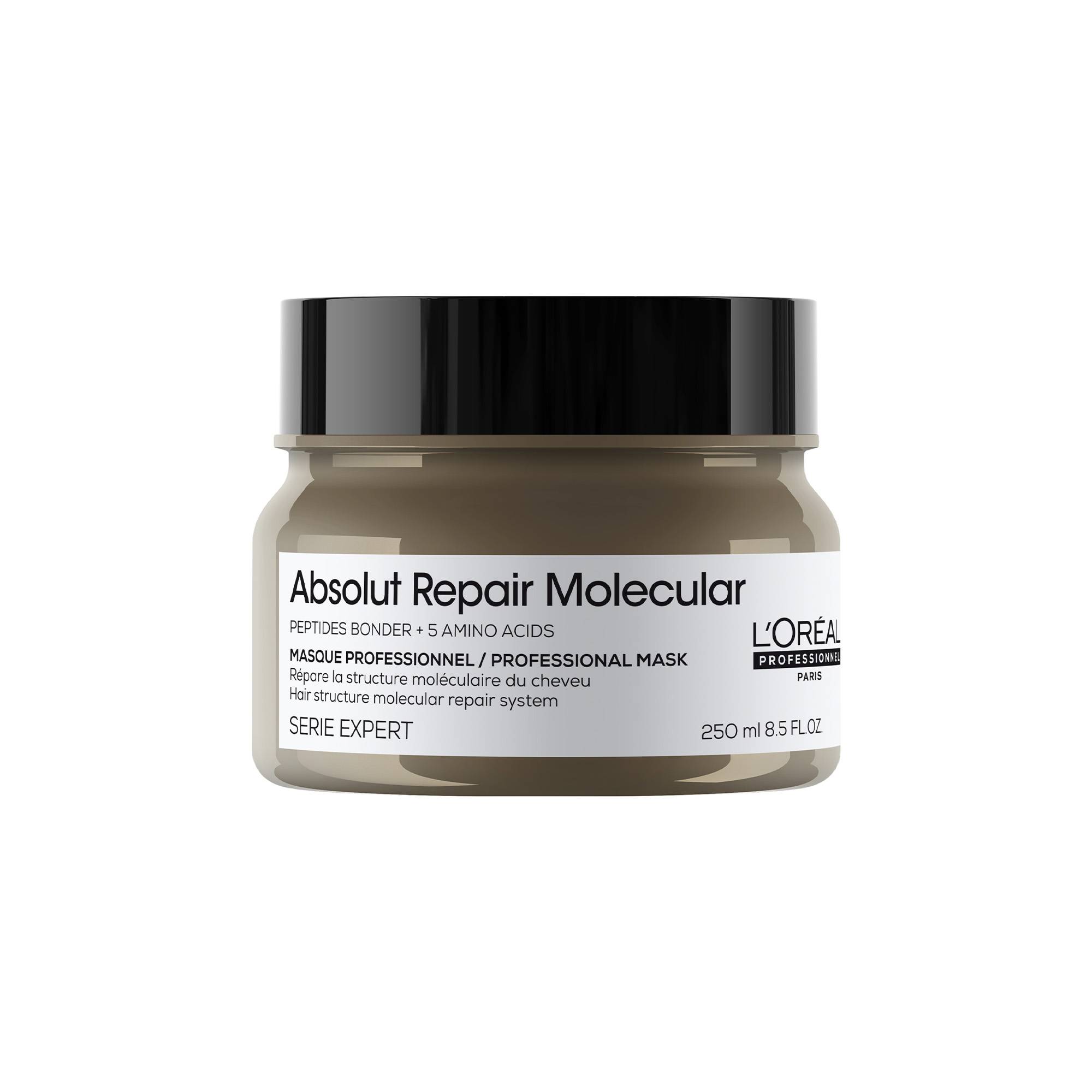 Masque Concentré Réparateur Absolut Repair Molecular de la marque L'Oréal Professionnel Contenance 250ml - 1