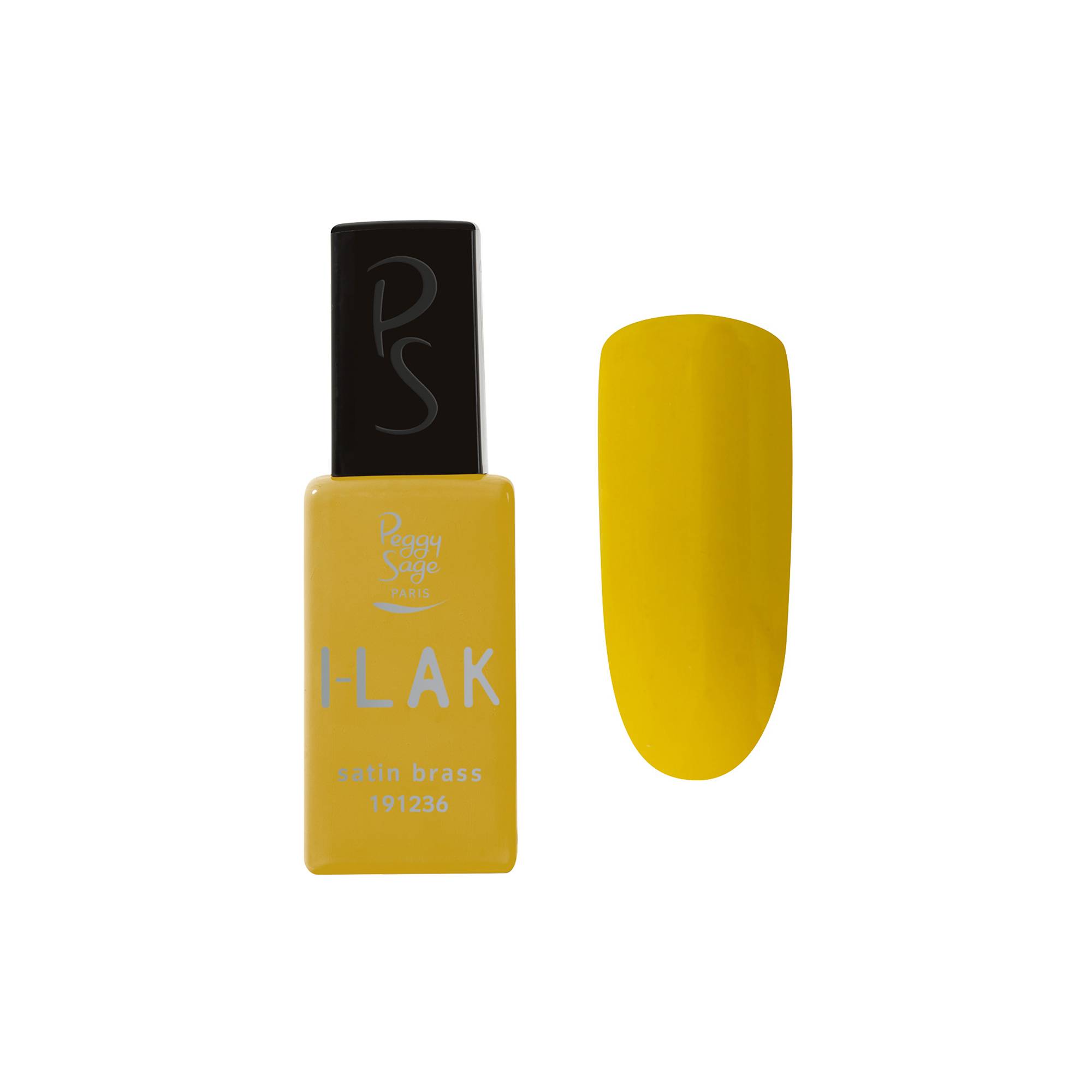 Vernis semi-permanent I-LAK Satin brass de la marque Peggy Sage Contenance 11ml - 1