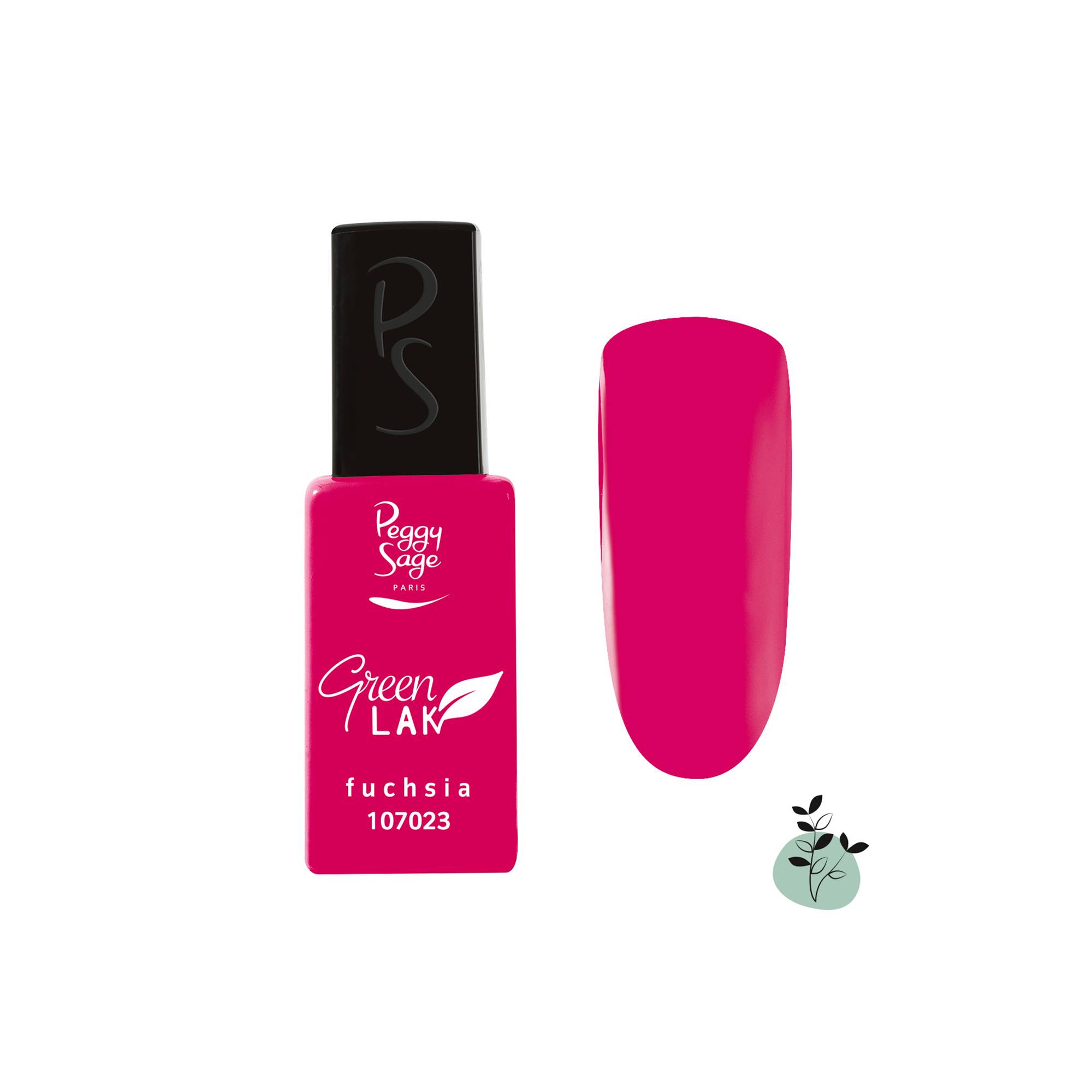 Vernis à ongles Green LAK Fuschia 10ml de la marque Peggy Sage Contenance 10ml - 1
