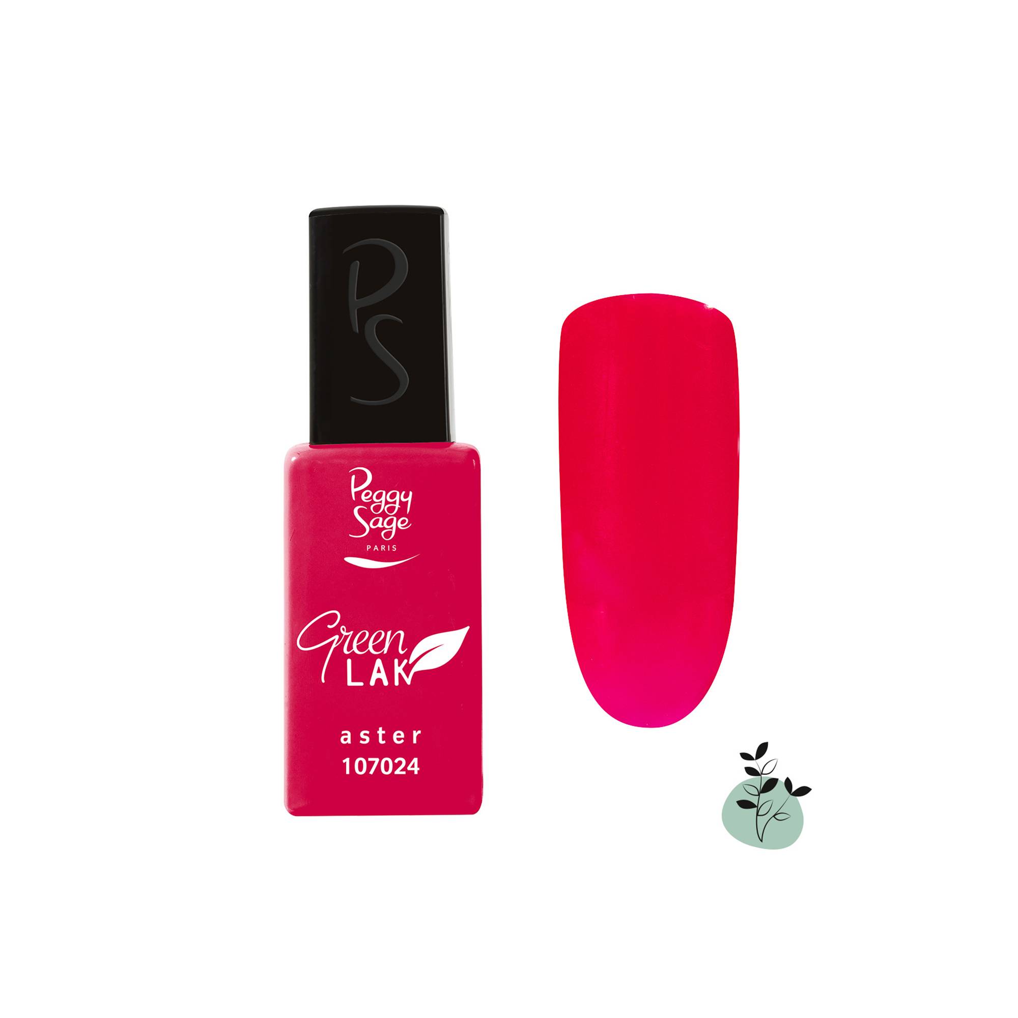 Vernis à ongles Green LAK Aster de la marque Peggy Sage Contenance 10ml - 1