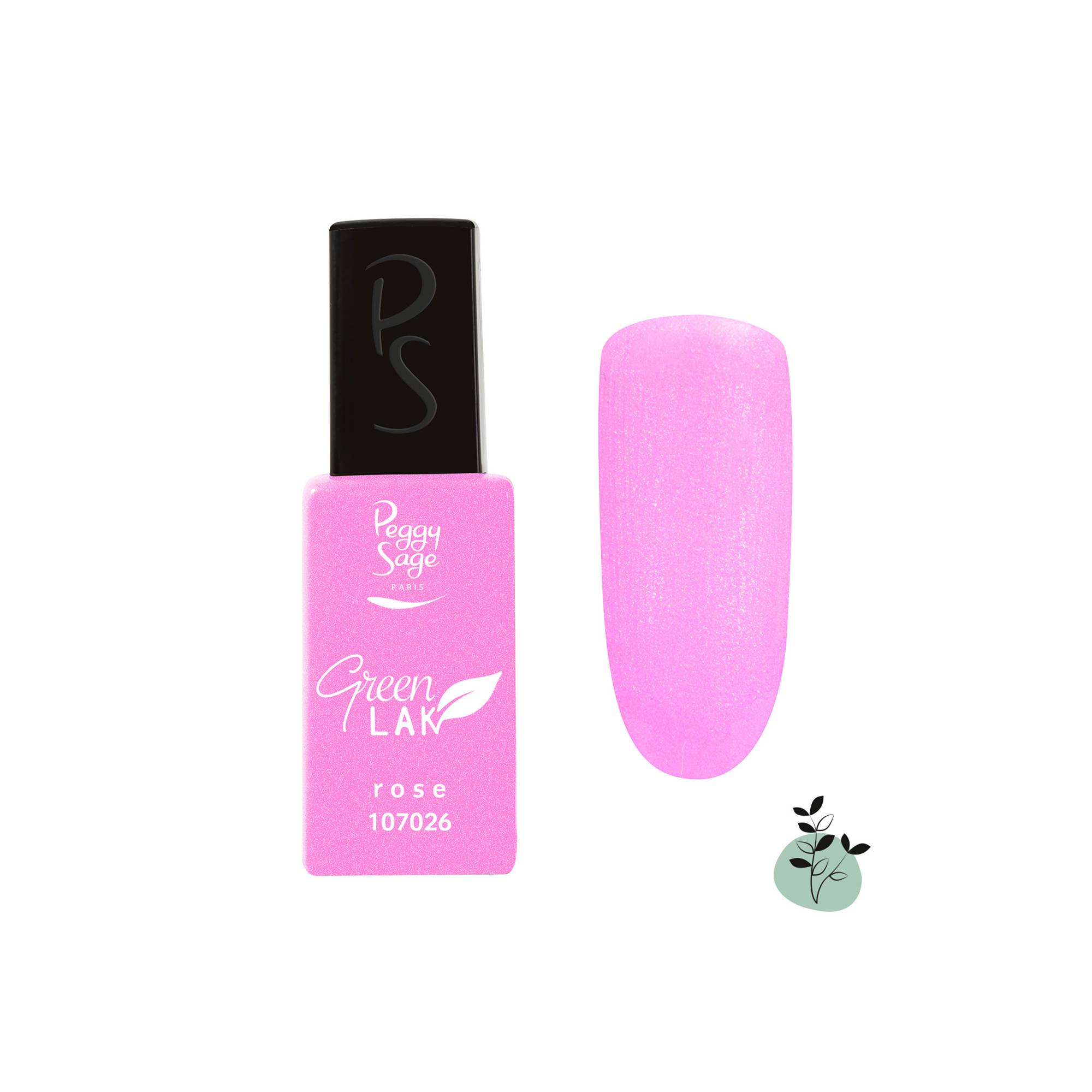 Vernis à ongles Green LAK Rose de la marque Peggy Sage Contenance 10ml - 1